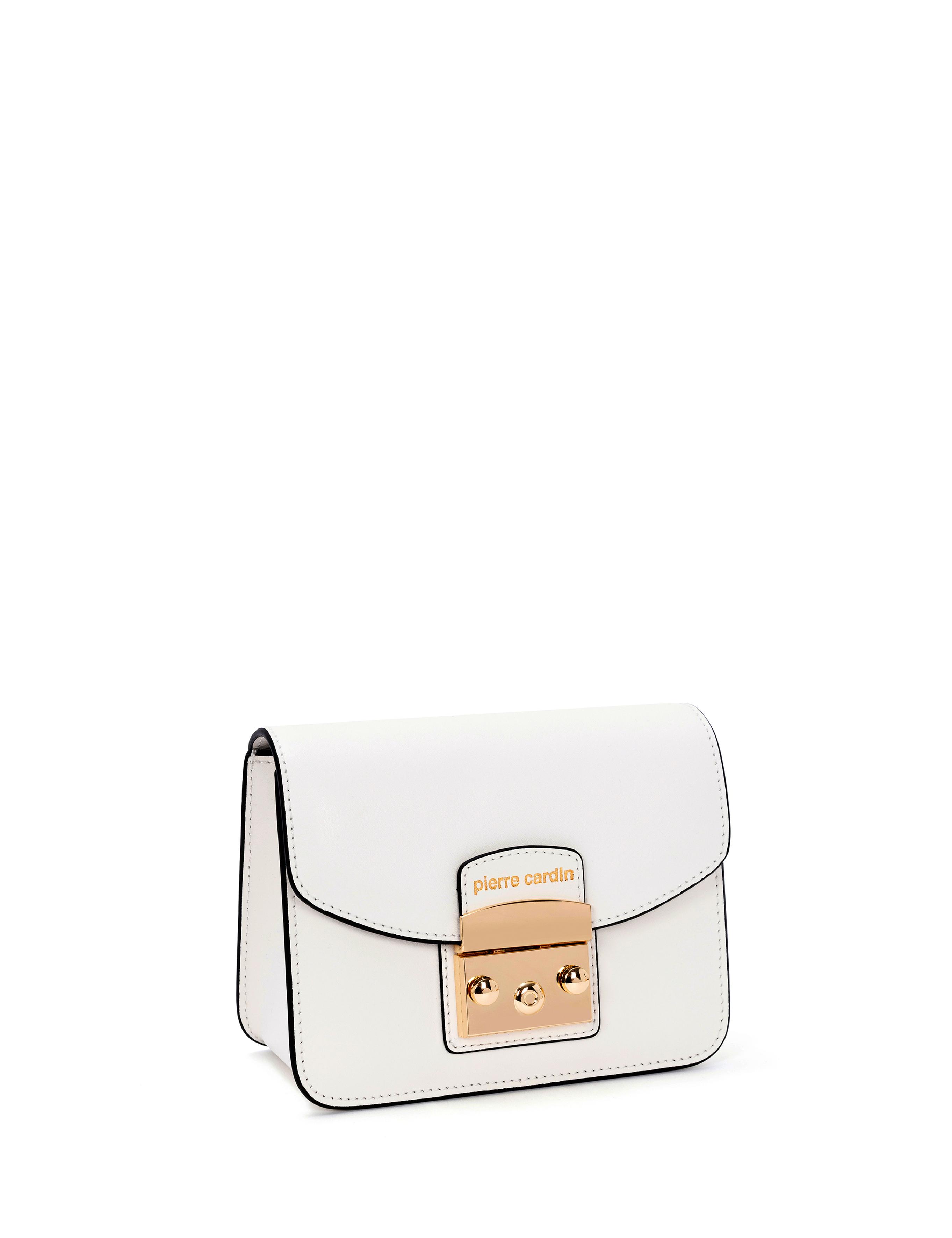 Beyaz Çapraz  Çanta