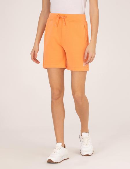 Turuncu Comfort Fit Örme Şort - 50269445005