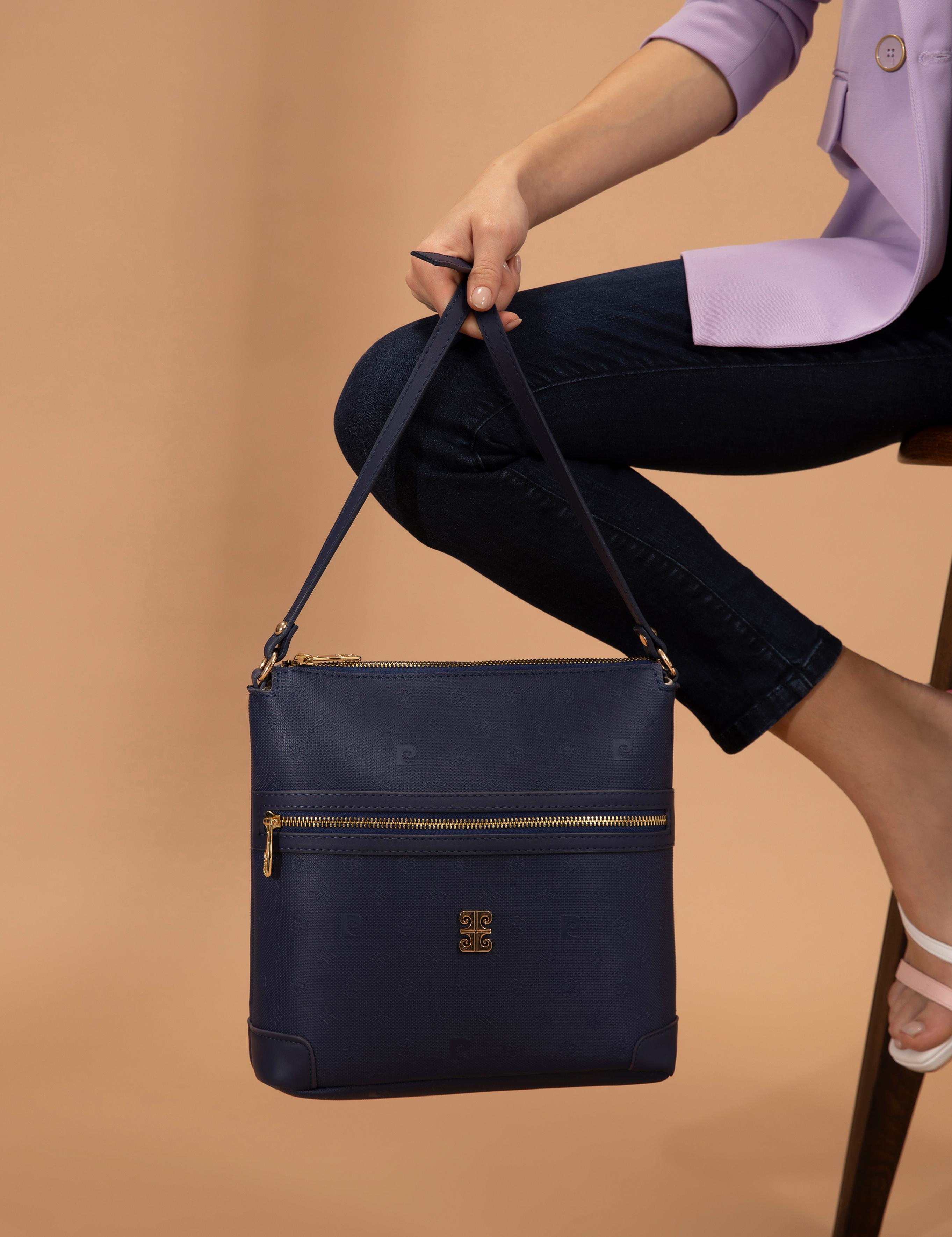 Koyu Mavi Çapraz Çanta