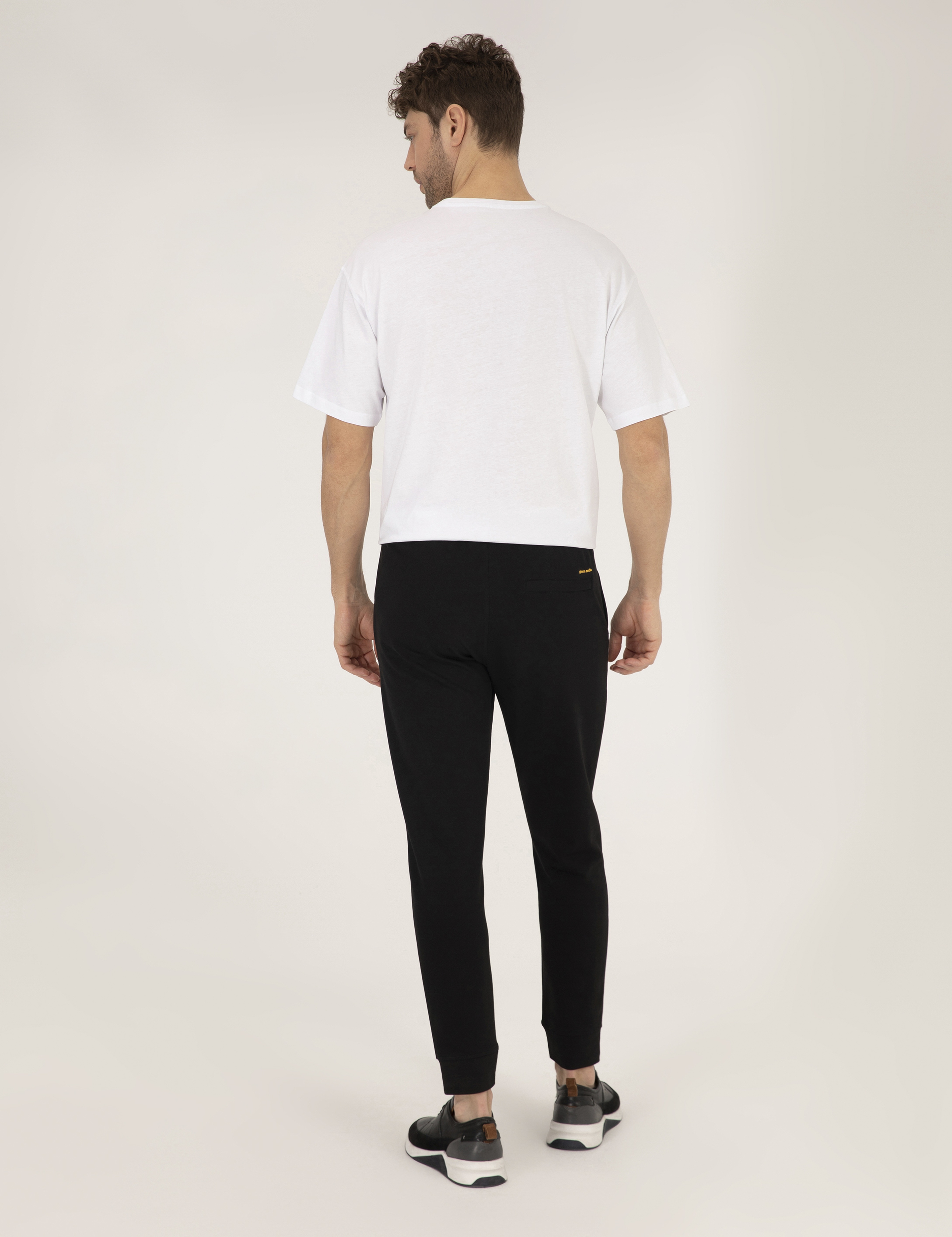 Siyah Ex. Slim Fit Eşofman Altı - Image 5