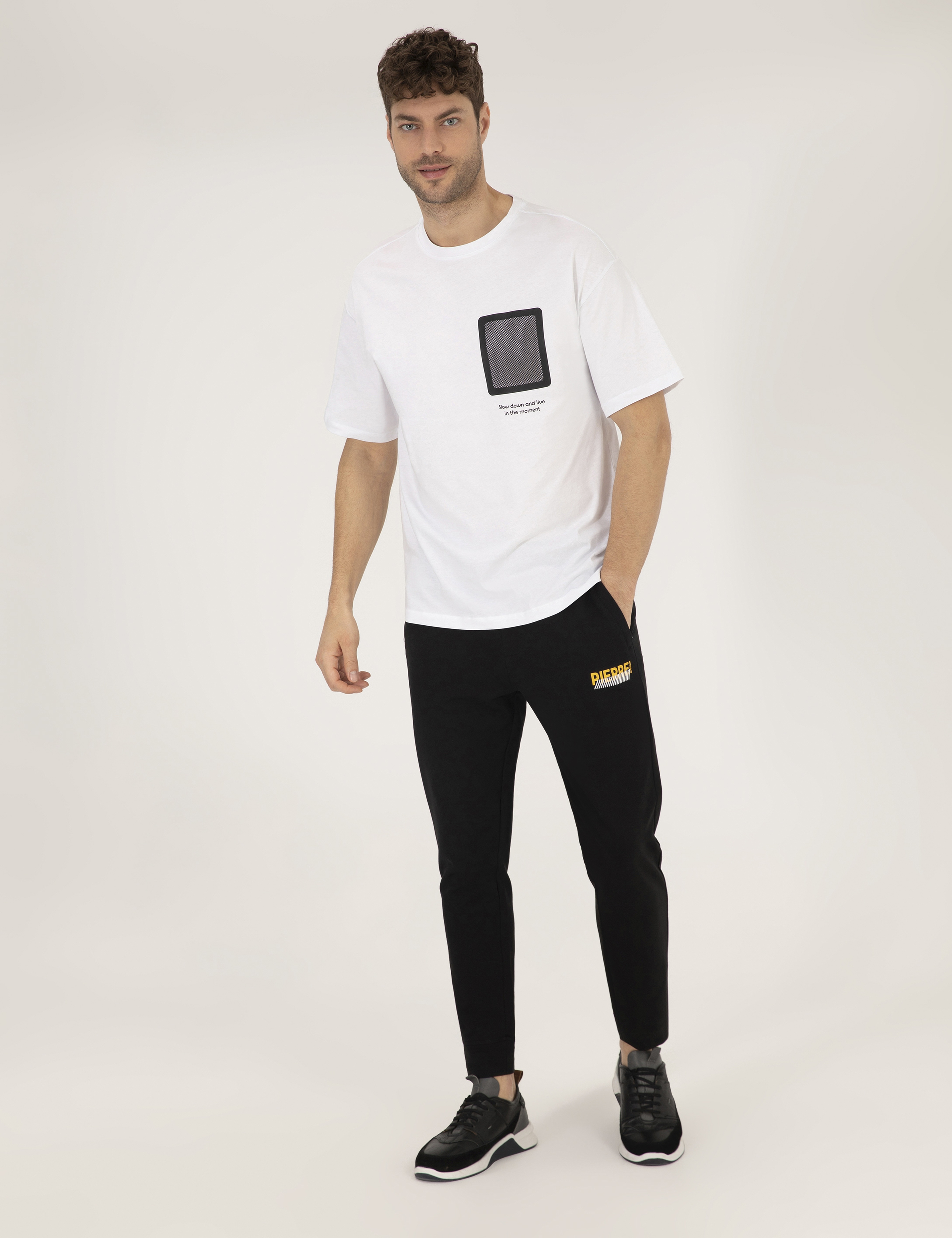 Siyah Ex. Slim Fit Eşofman Altı