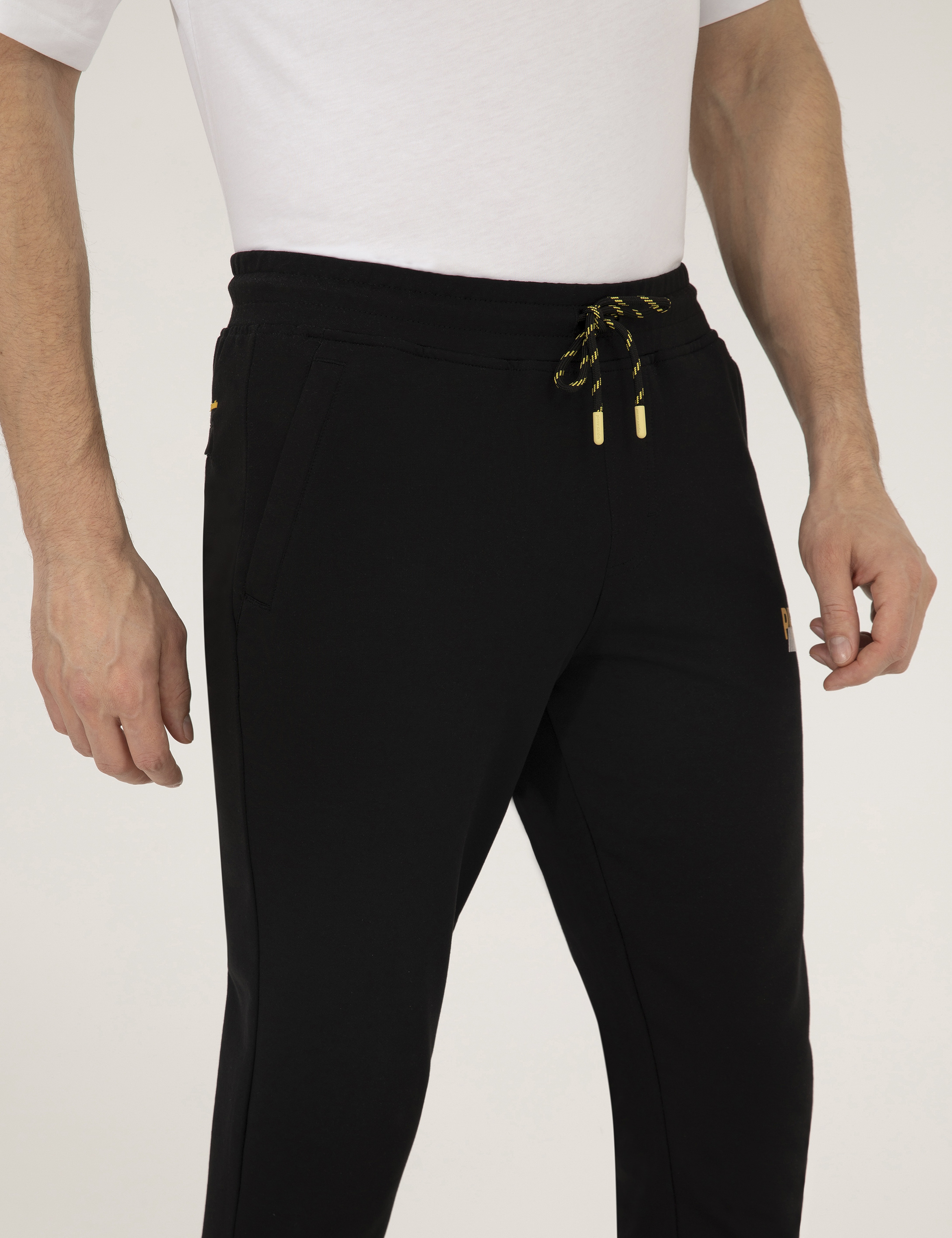 Siyah Ex. Slim Fit Eşofman Altı - Image 7