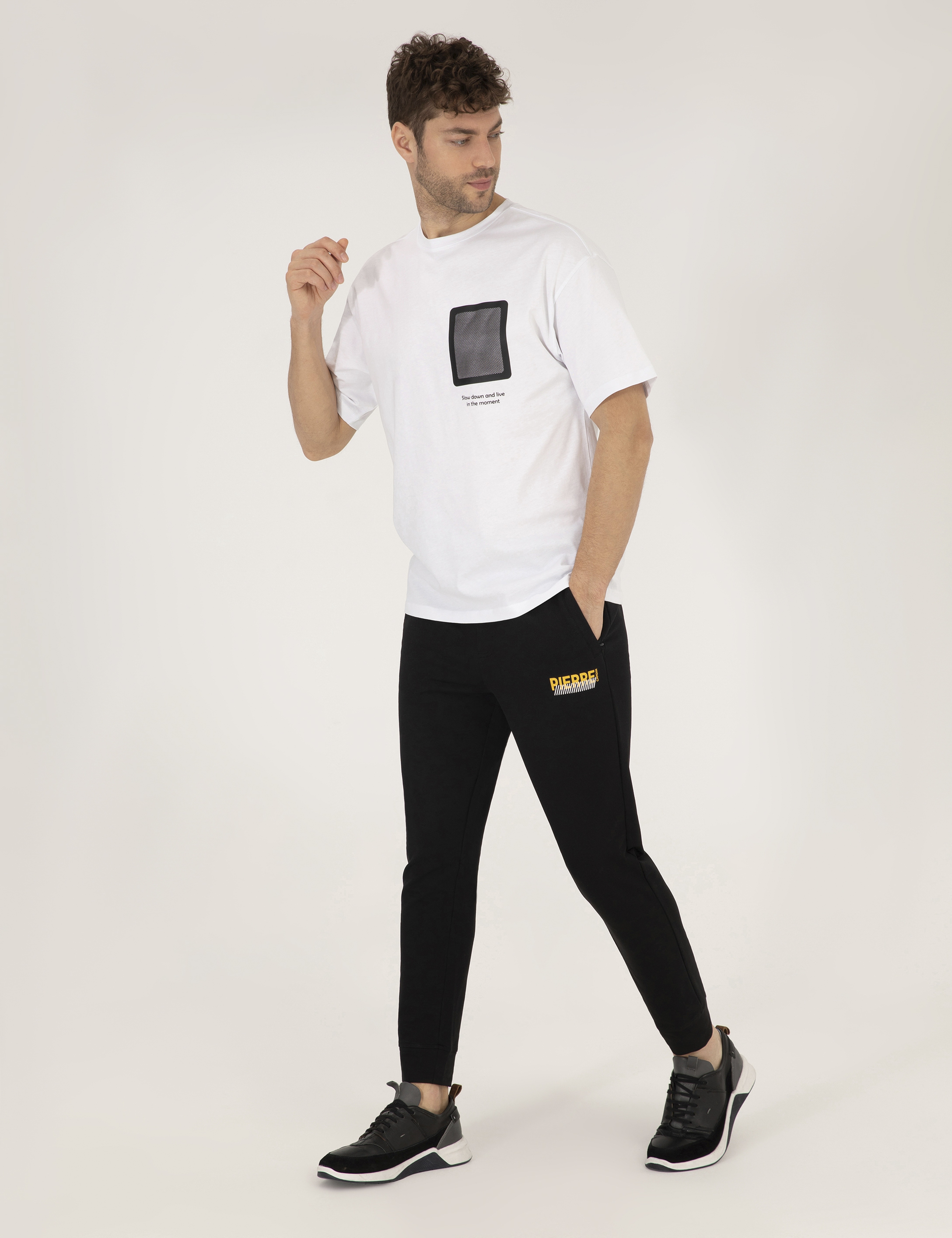 Siyah Ex. Slim Fit Eşofman Altı