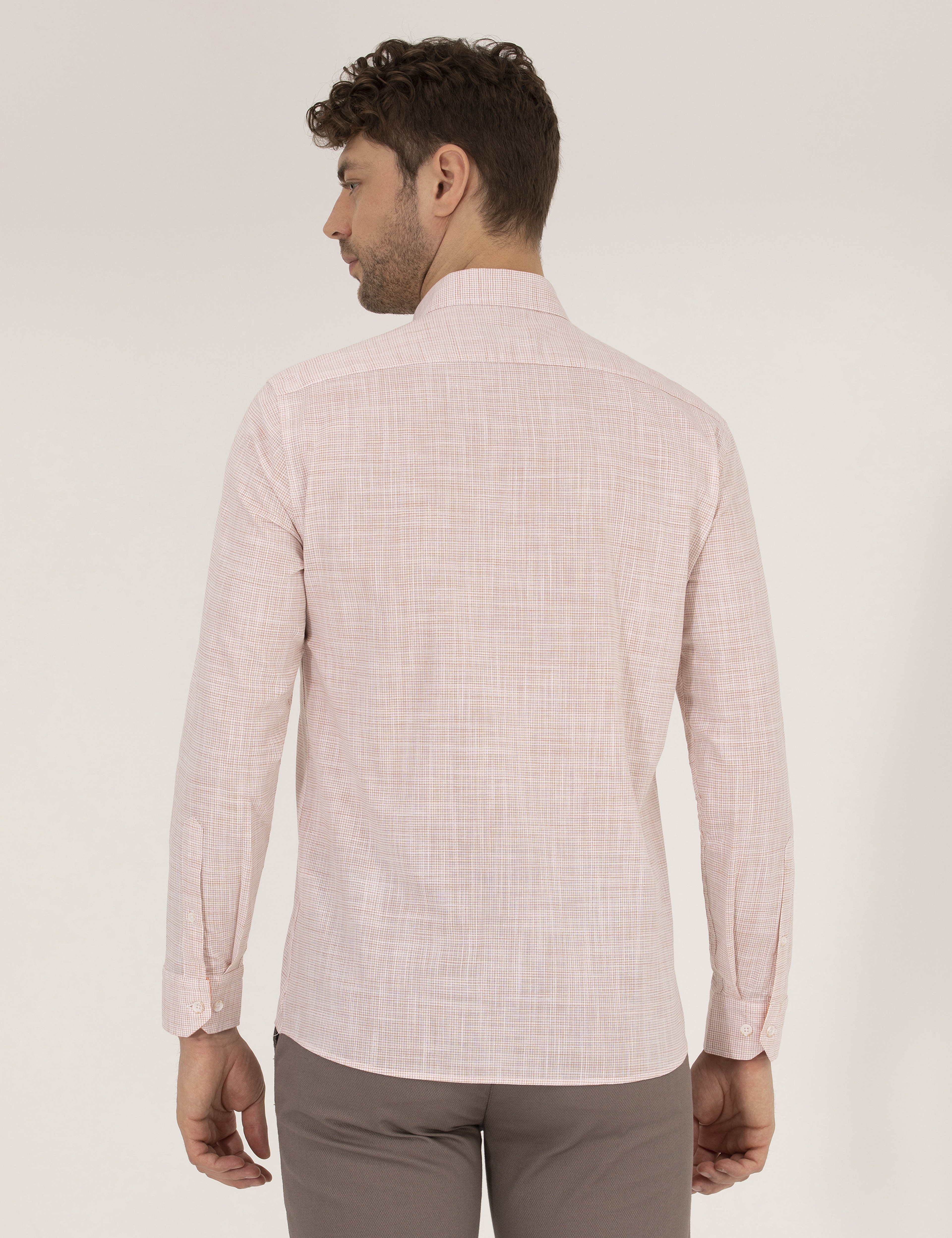 Tarçın Regular Fit Uzun Kollu Gömlek - Image 5