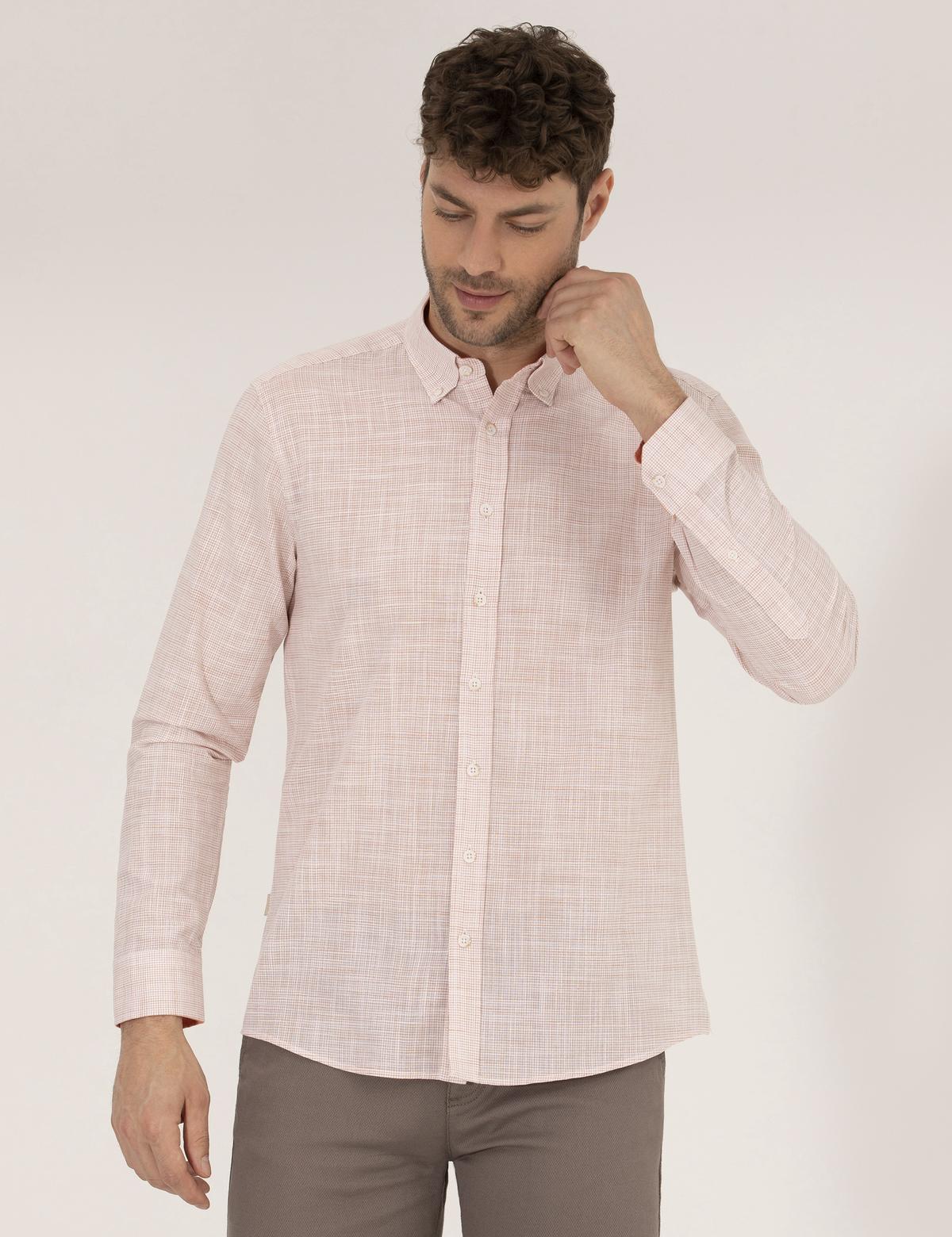 Tarçın Regular Fit Uzun Kollu Gömlek