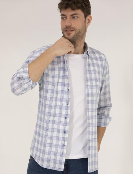 Mavi Regular Fit Uzun Kollu Gömlek - 50264948023