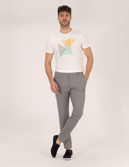 Gri Ex. Slim Fit Kumaş Pantolon - 50265091006