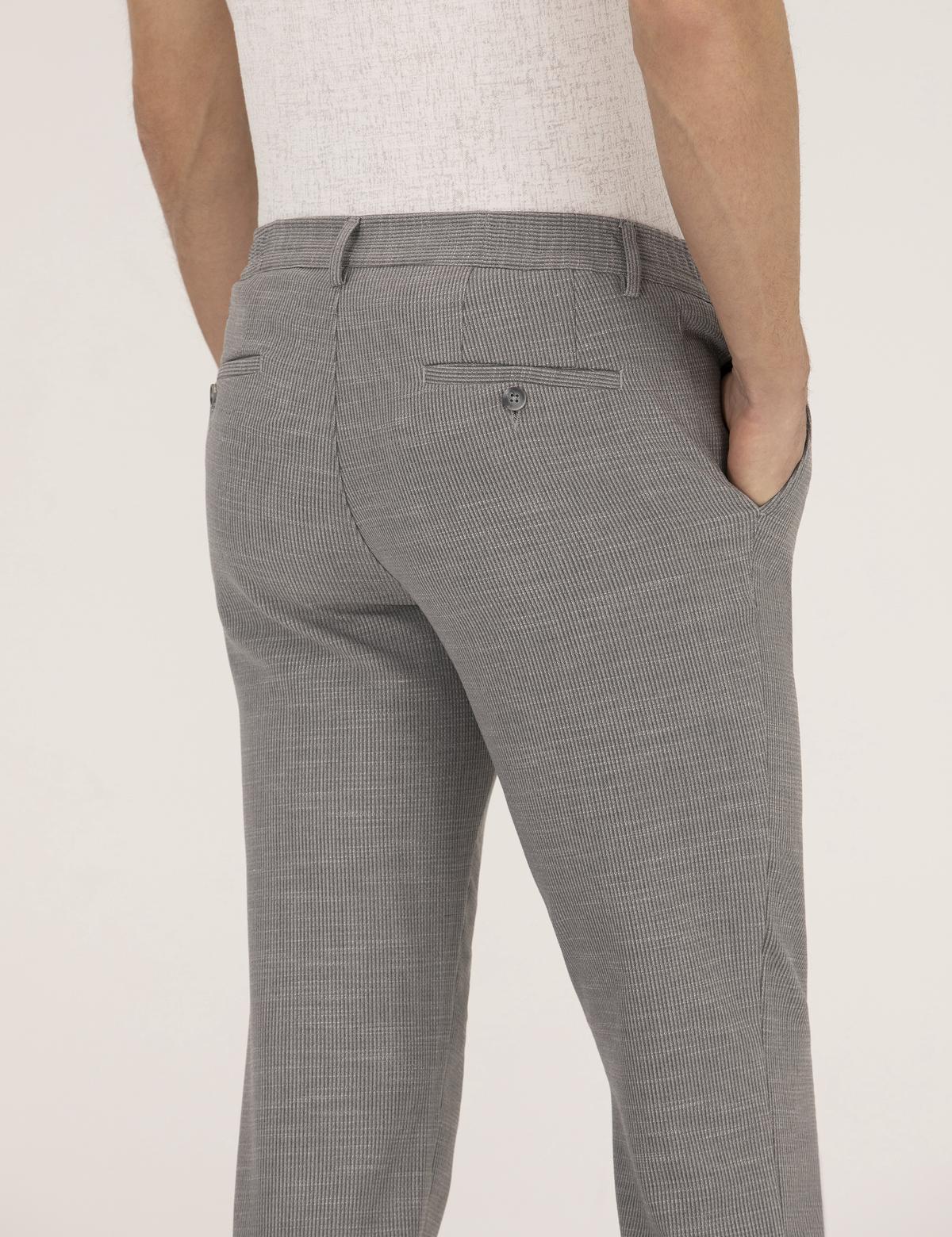 Gri Ex. Slim Fit Kumaş Pantolon - 50265091006