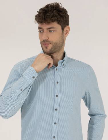 Aqua Slim Fit Uzun Kollu Gömlek
