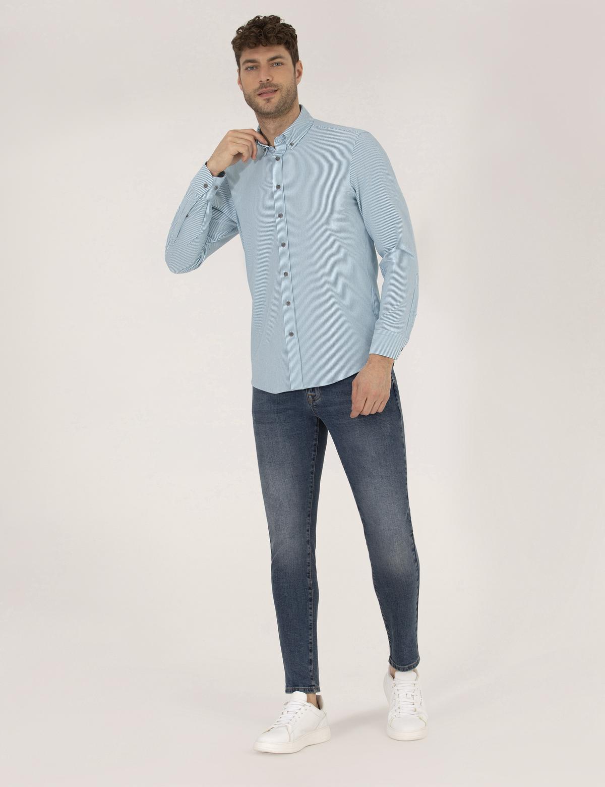 Aqua Slim Fit Uzun Kollu Gömlek - 50266609103