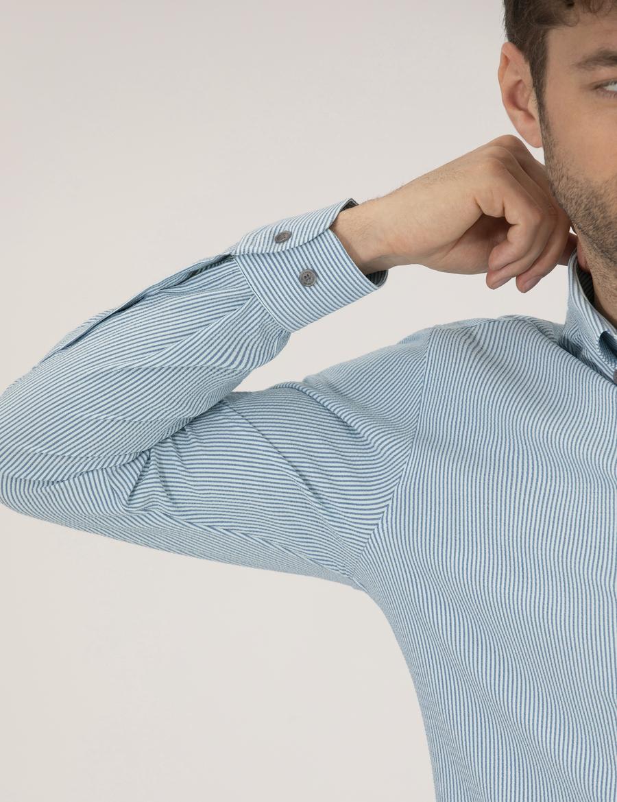 Aqua Slim Fit Uzun Kollu Gömlek