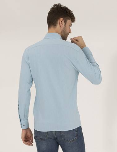 Aqua Slim Fit Uzun Kollu Gömlek