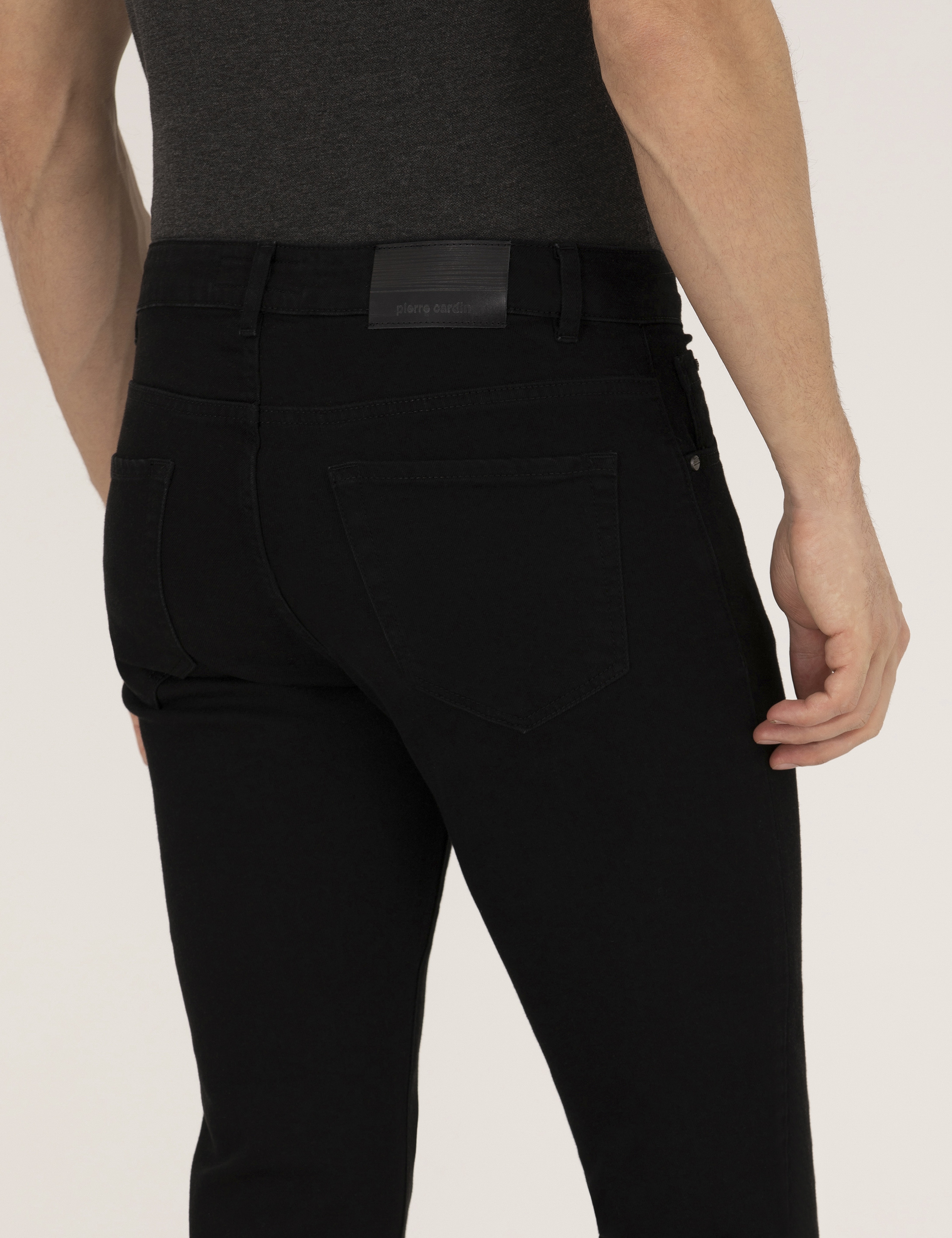 Siyah Slim Fit Jean Pantolon