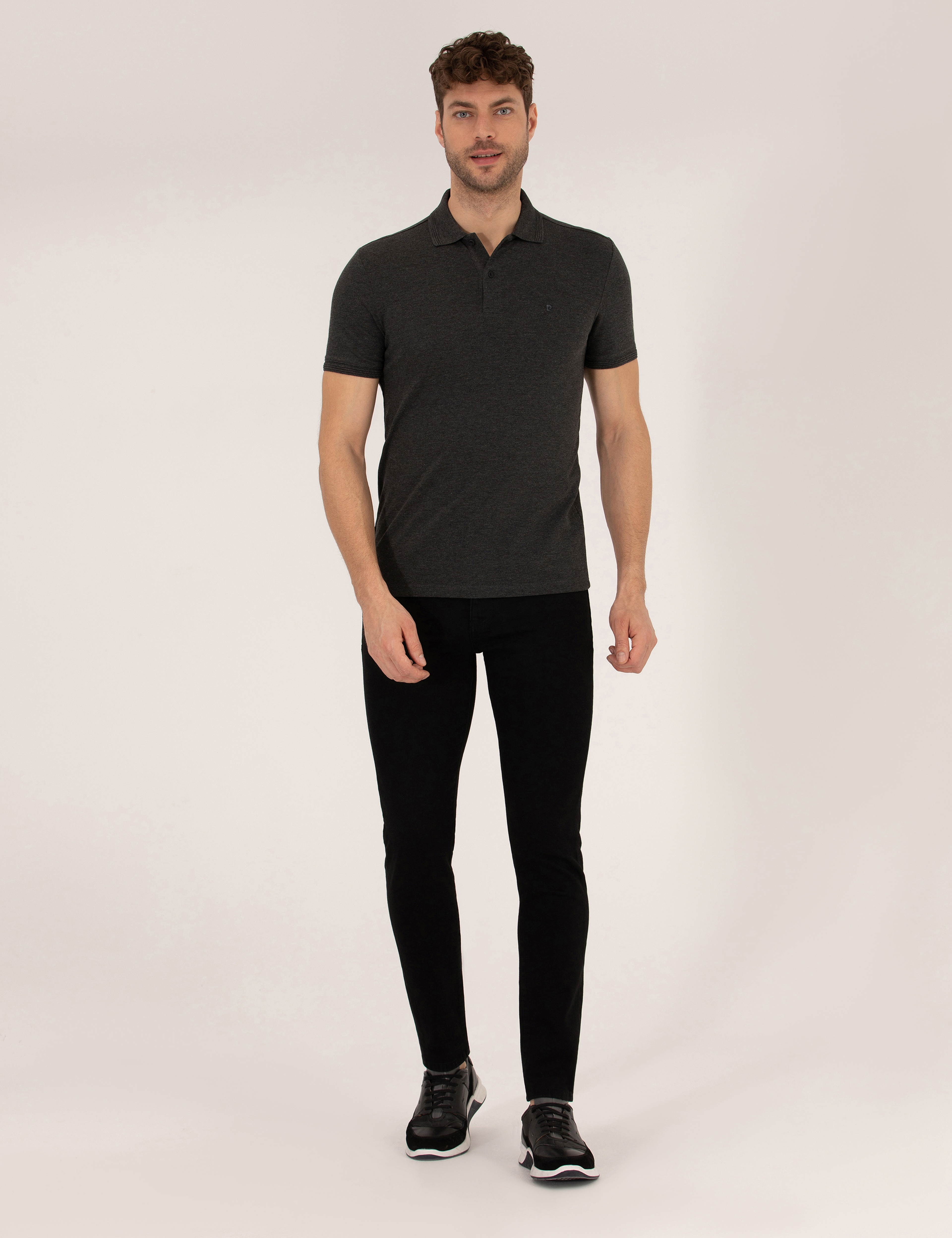 Siyah Slim Fit Jean Pantolon
