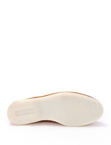 Taba Süet Deri Loafer