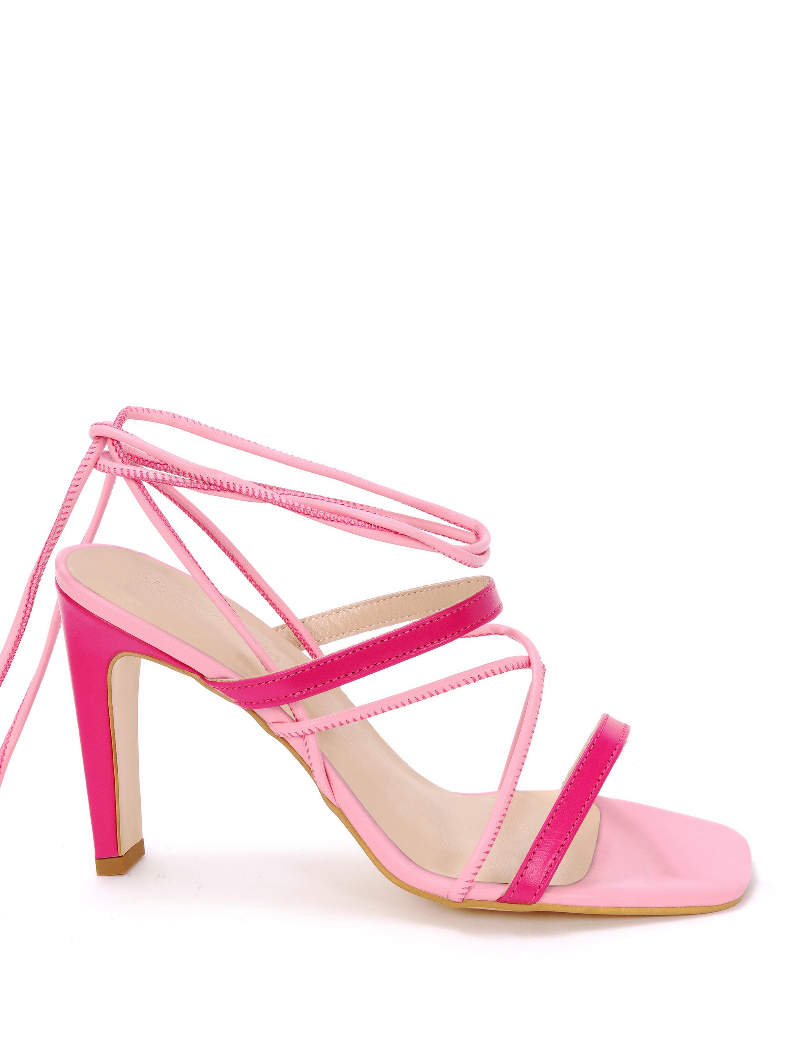 Pembe Topuklu Ayakkabı