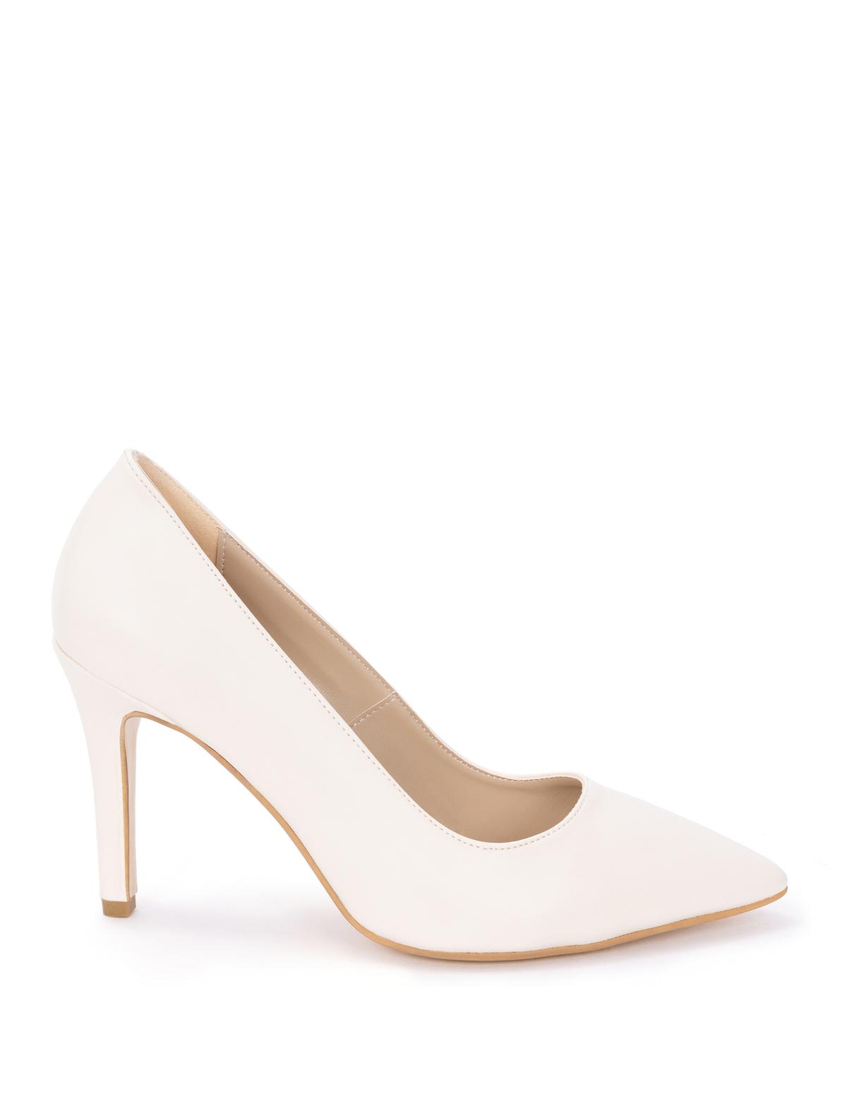 Bej Topuklu Ayakkabı - 50268755011