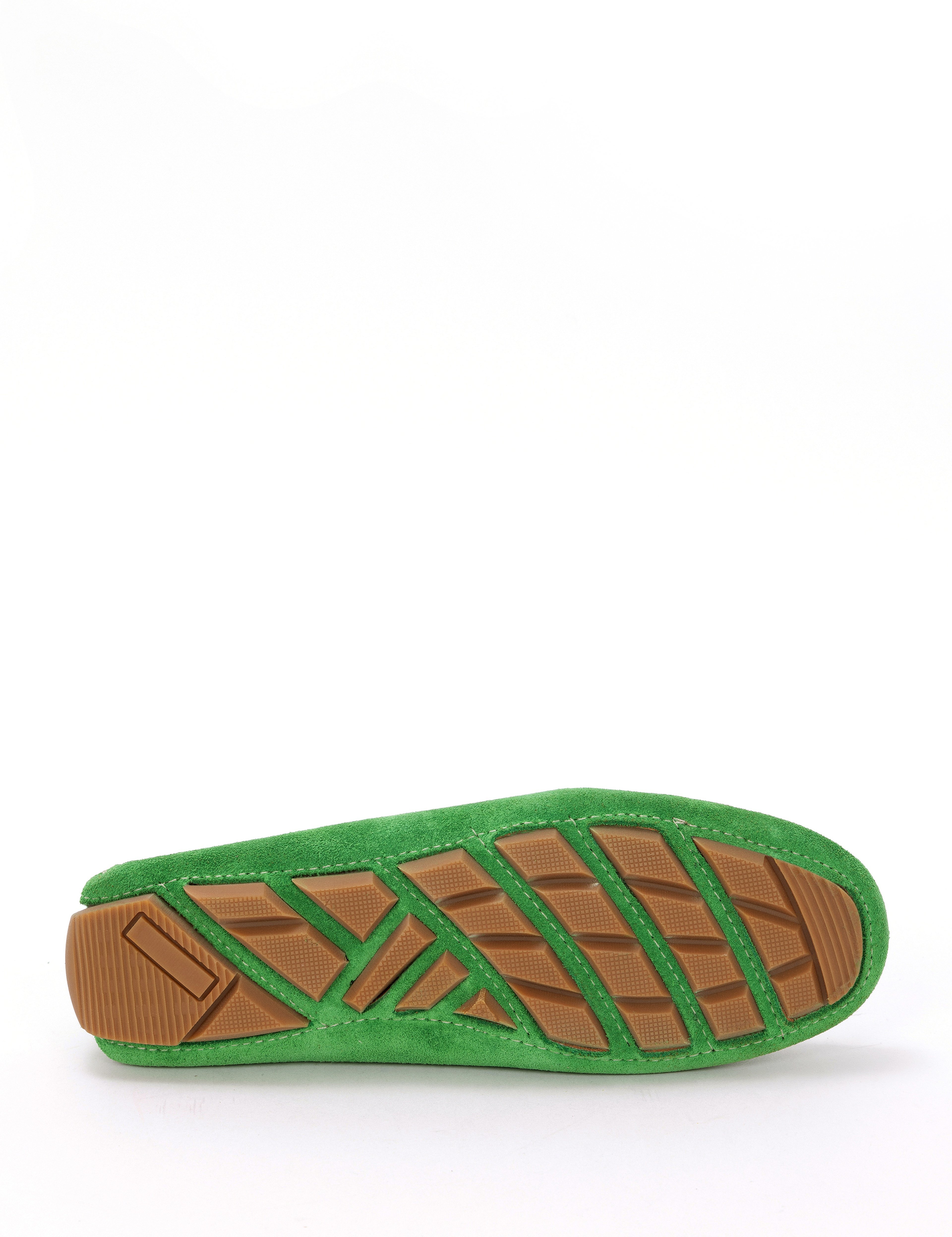 Yeşil Süet Deri Loafer
