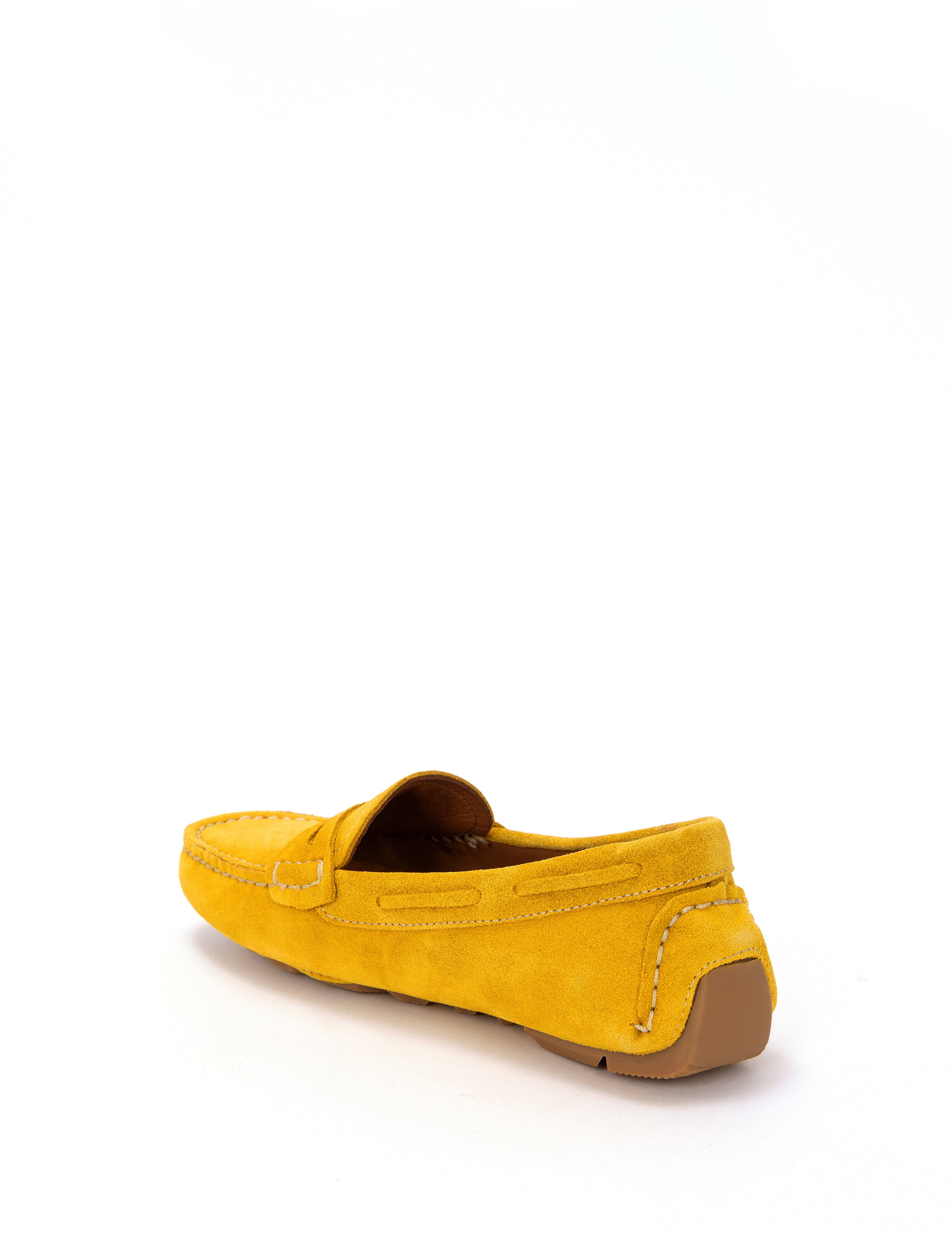 Yağ Yeşili Süet Deri Loafer