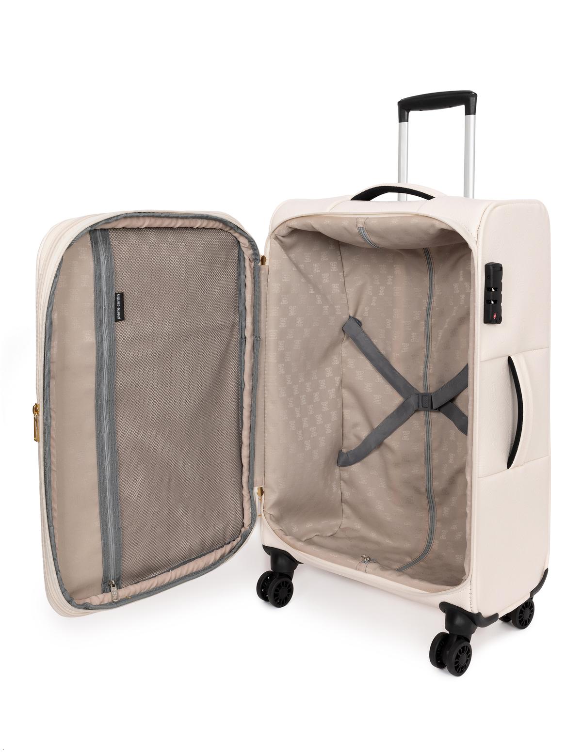 Ekru Büyük Boy Valiz - 50276369001