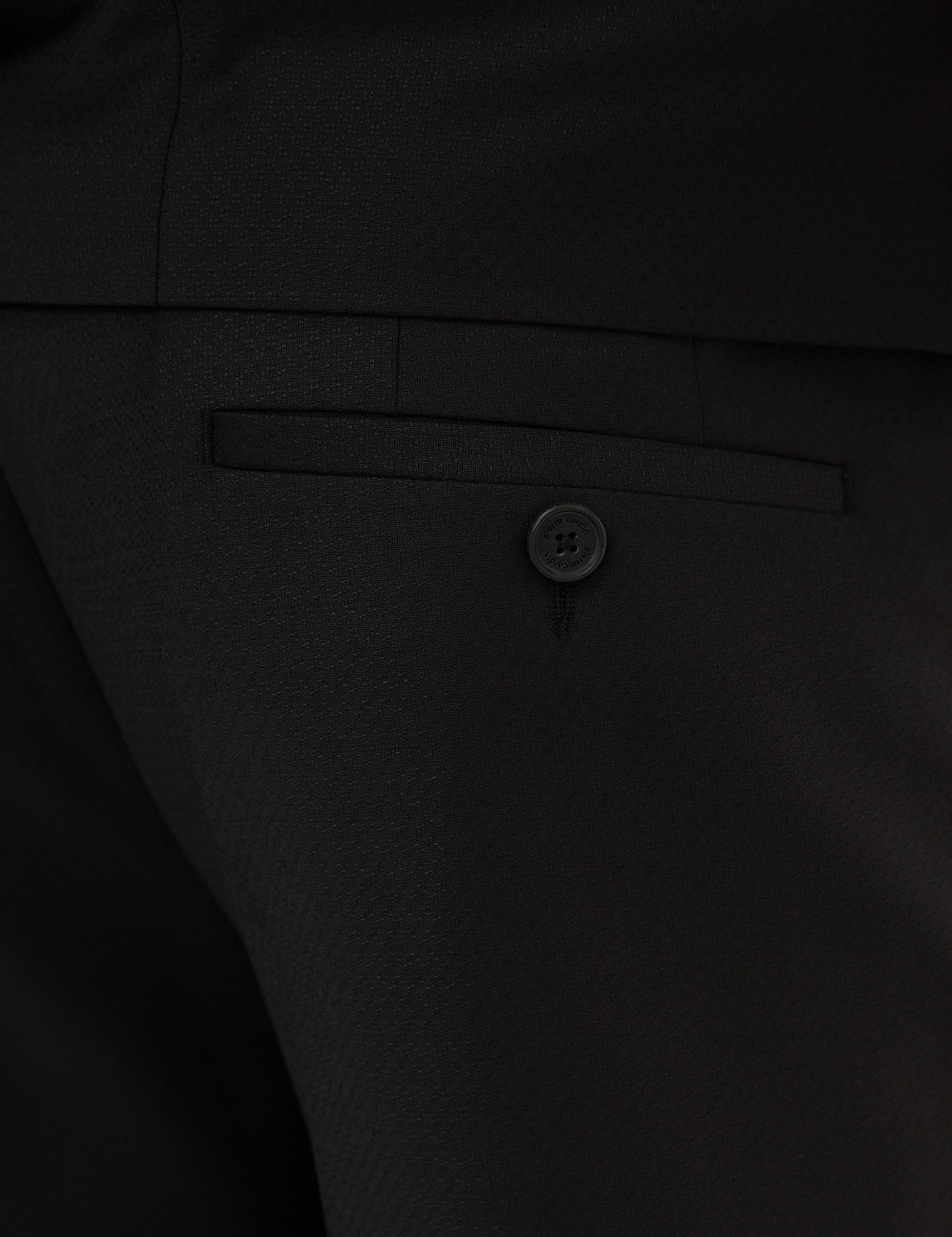 Siyah Ex.Slim Fit Yelekli Smokin Damatlık