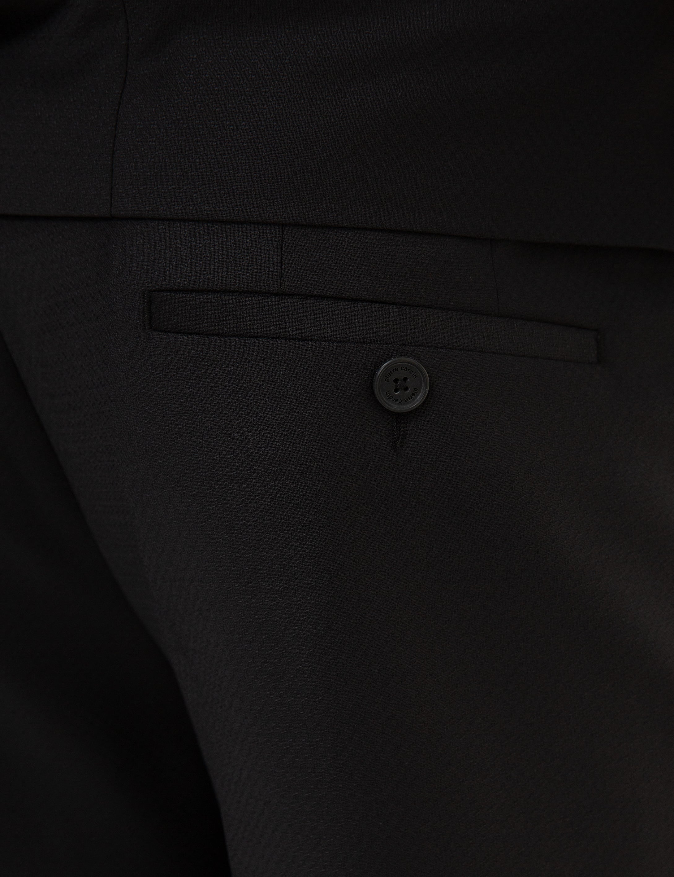 Siyah Ex.Slim Fit Yelekli Smokin Damatlık