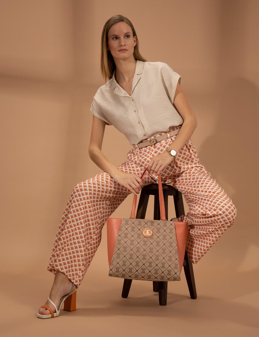 Turuncu Omuz Çantası