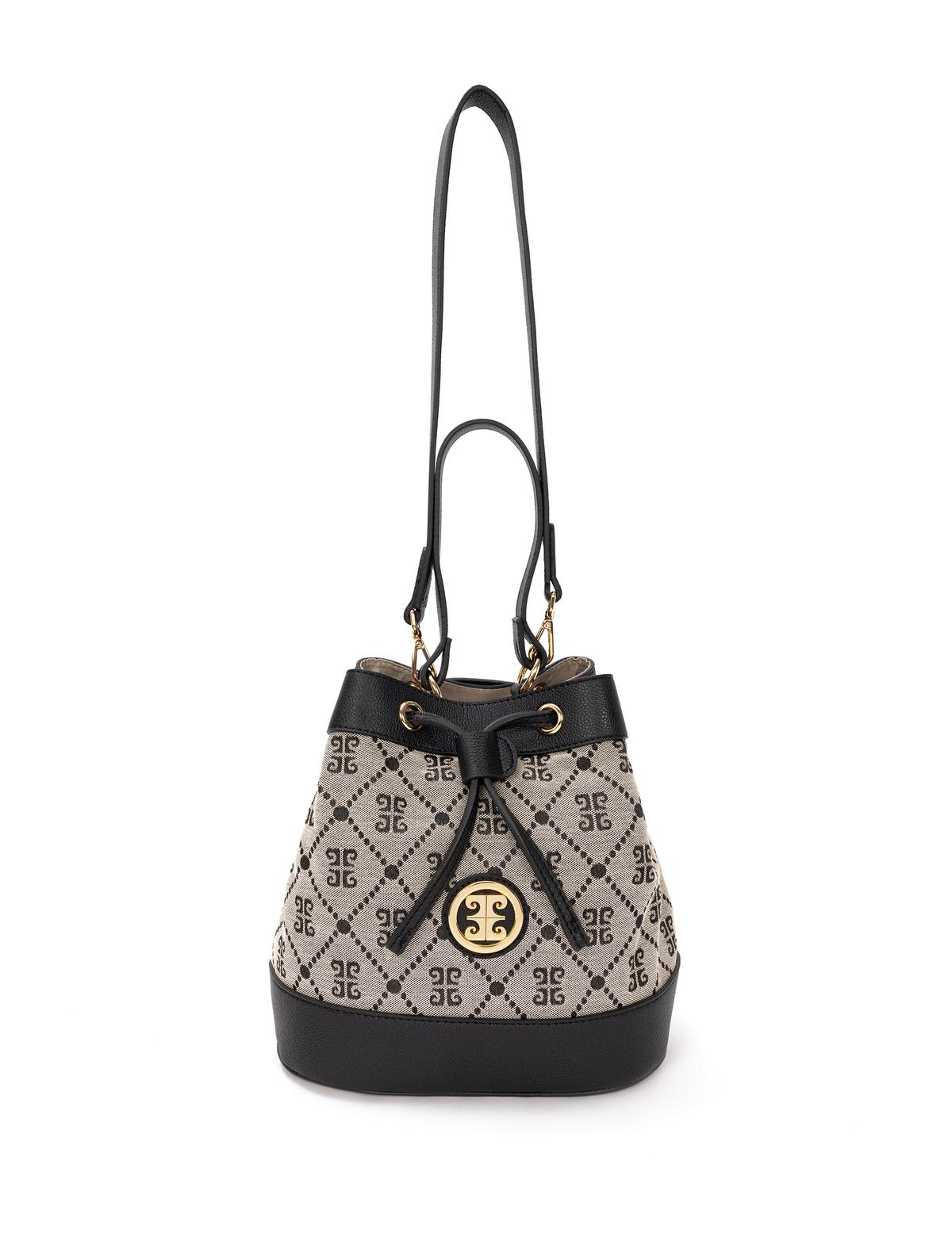 Siyah Büzgülü Çanta - 50276435004