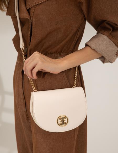 Ekru Çapraz Çanta - 50276446003