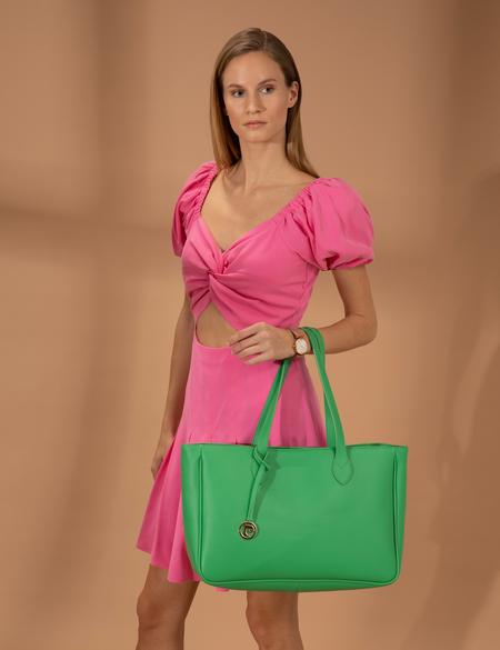 Yeşil Omuz Çantası - 50276427002
