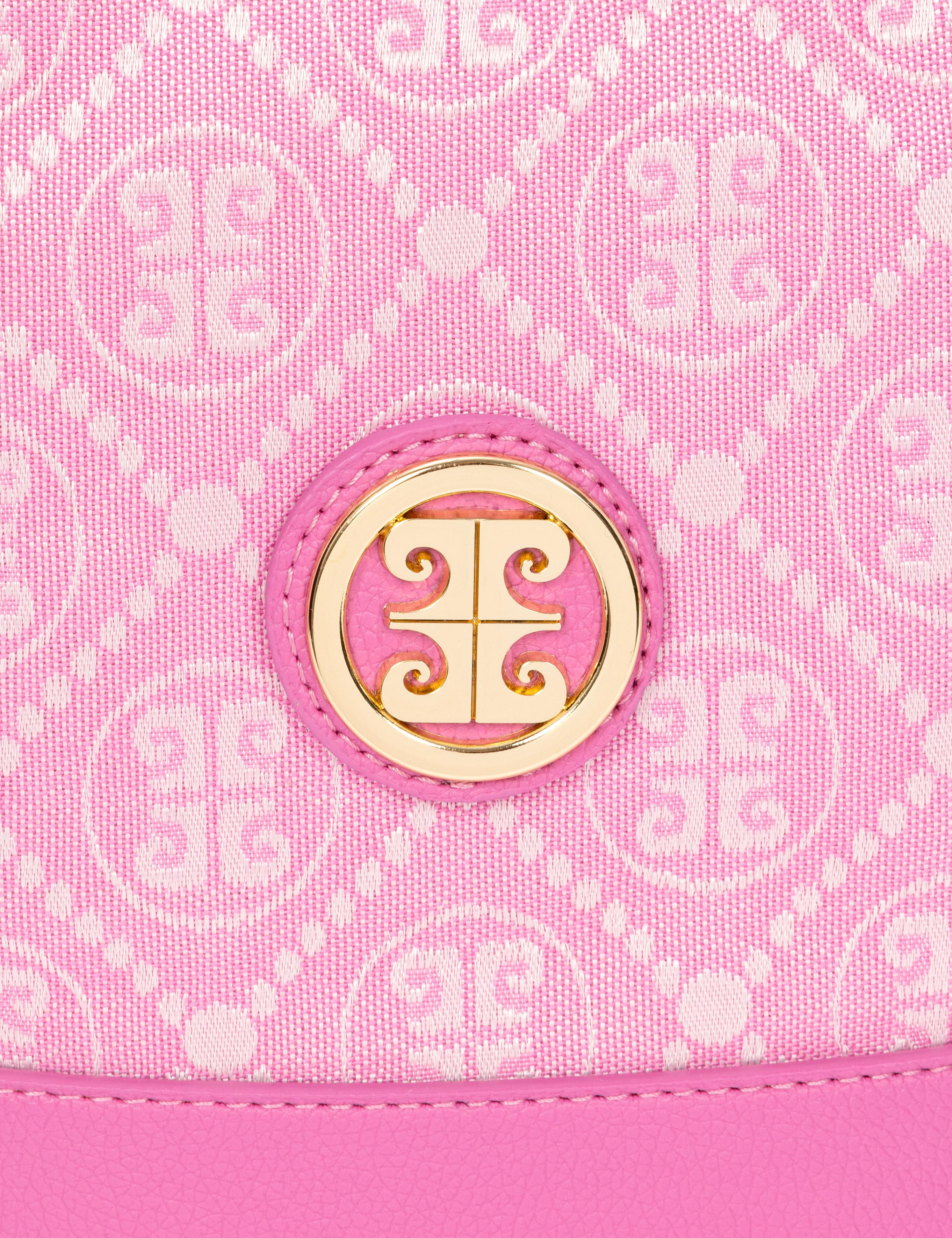 Koyu Pembe Büzgülü Çanta