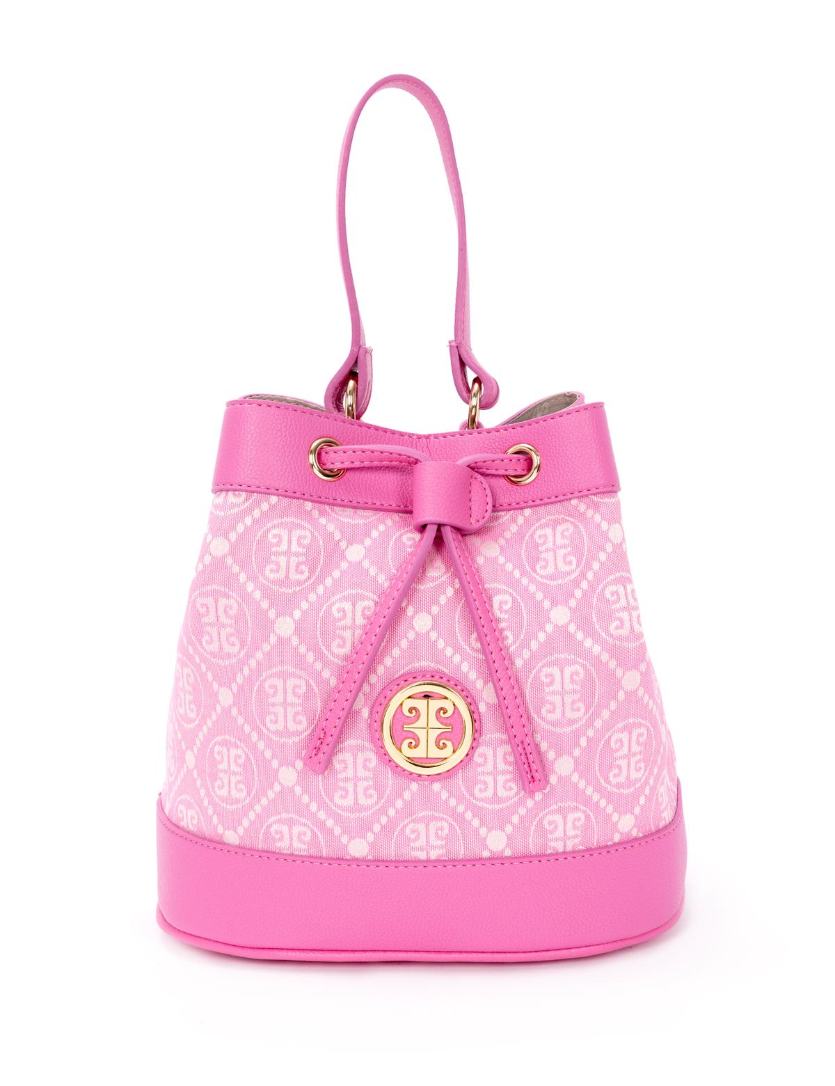 Koyu Pembe Büzgülü Çanta - 50276435005