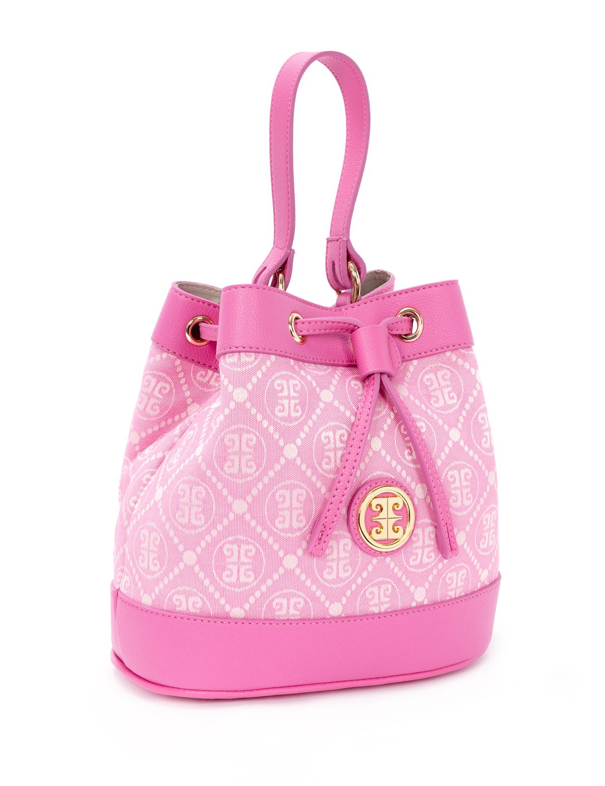 Koyu Pembe Büzgülü Çanta - 50276435005