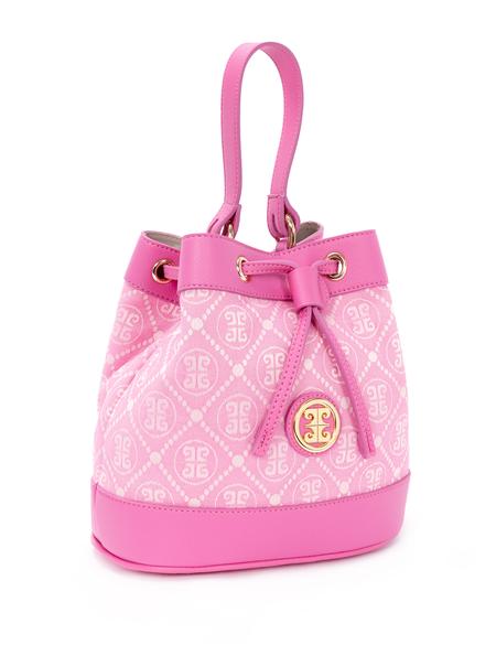 Koyu Pembe Büzgülü Çanta - 50276435005