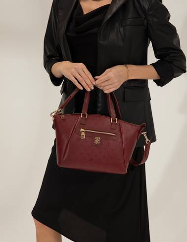 Bordo Omuz Çantası