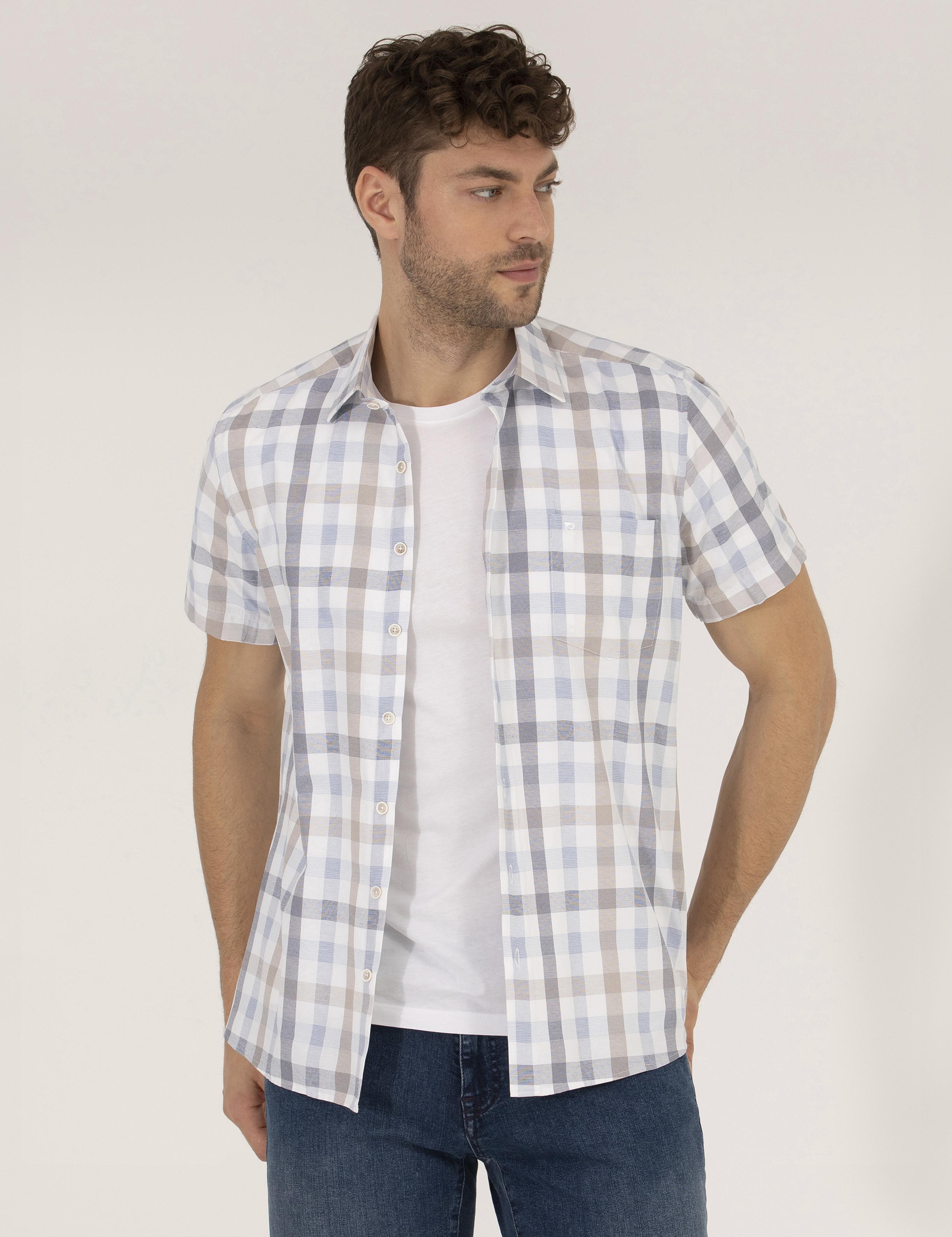 Mavi Regular Fit Kısa Kollu Gömlek