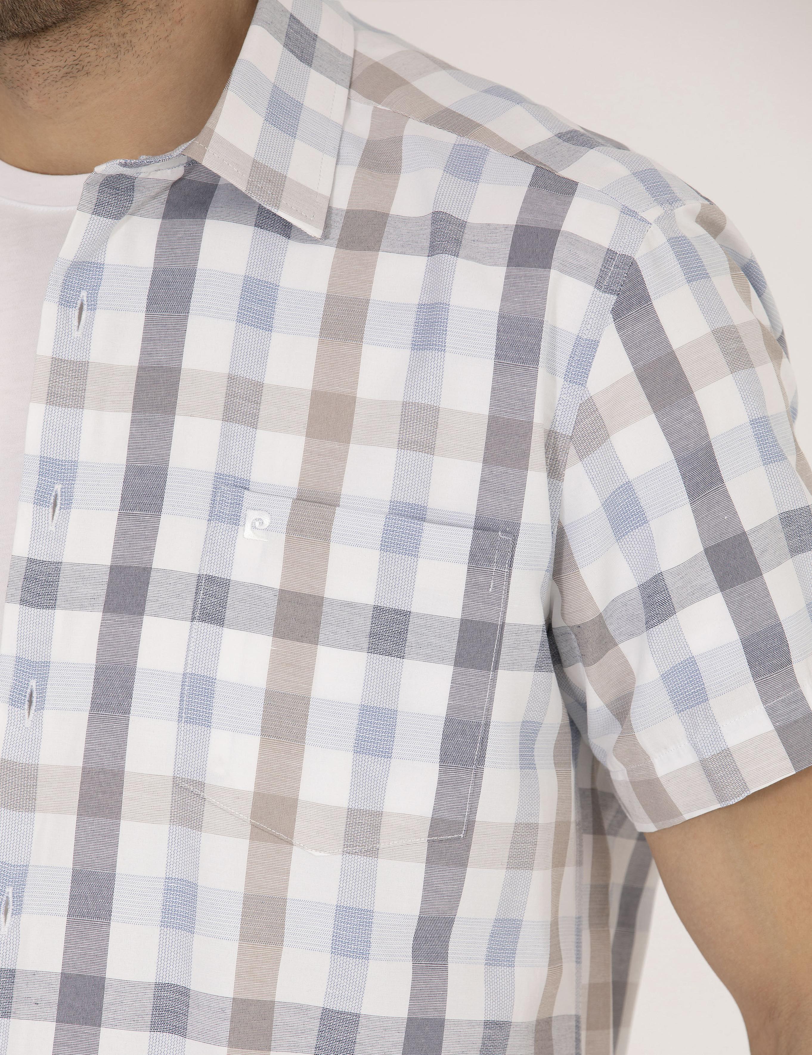 Mavi Regular Fit Kısa Kollu Gömlek