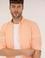 Turuncu Slim Fit Uzun Kollu Gömlek