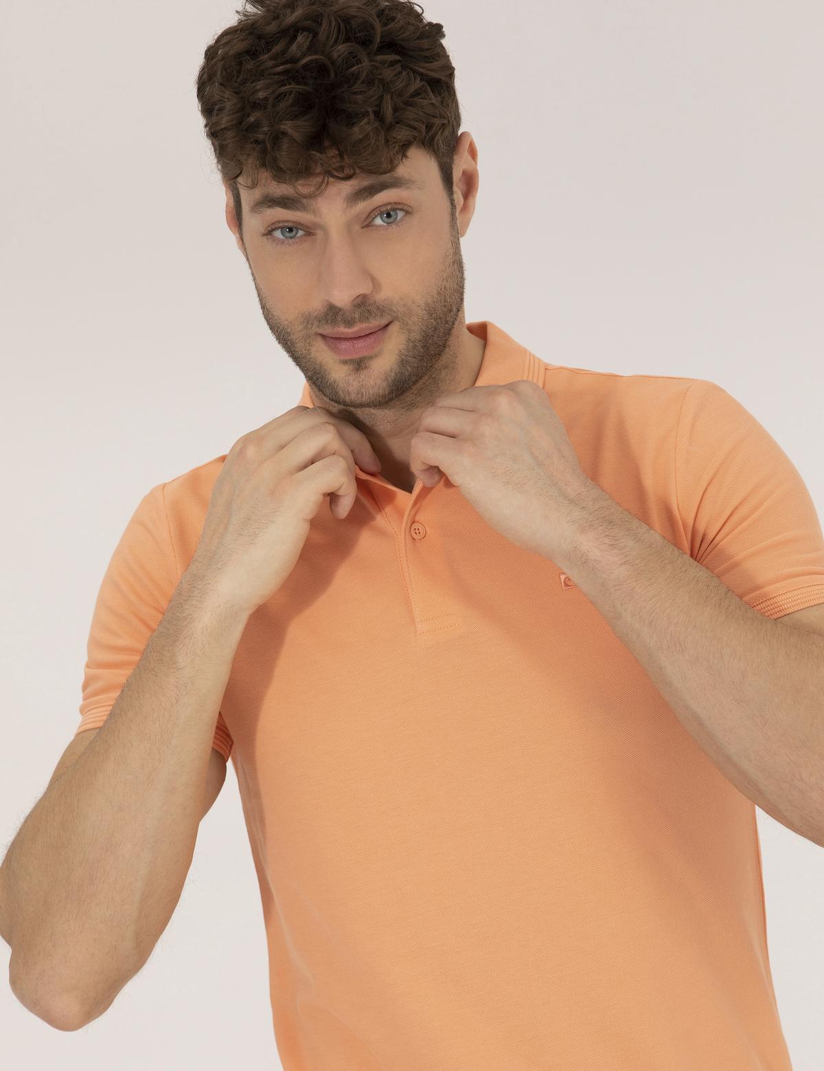 Somon Slim Fit Polo Yaka Basic Tişört - 50269606218