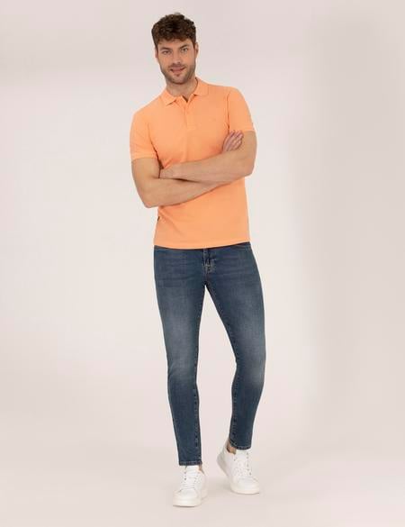 Somon Slim Fit Polo Yaka Basic Tişört - 50269606218