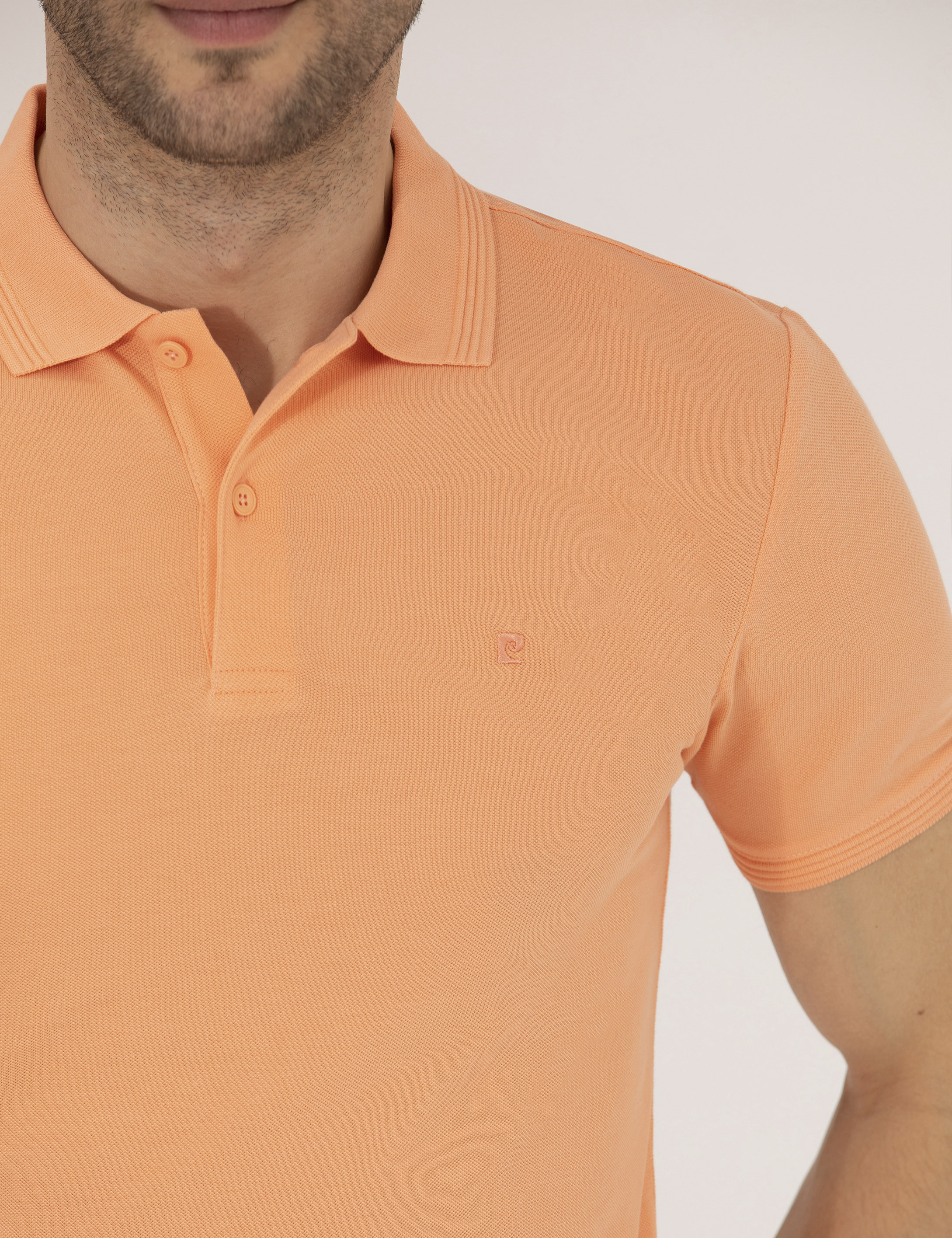 Somon Slim Fit Polo Yaka Basic Tişört - Image 7