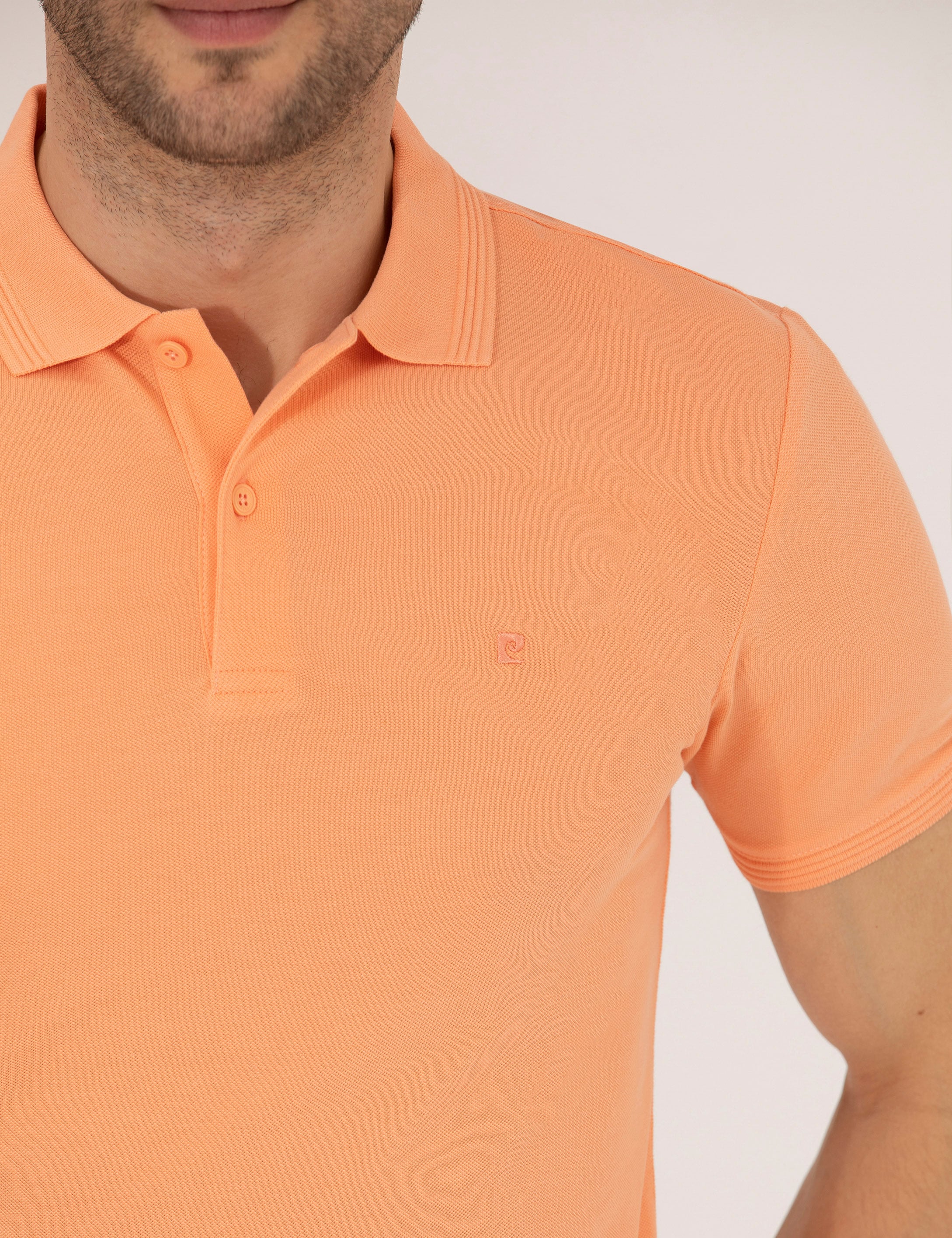 Somon Slim Fit Polo Yaka Basic Tişört