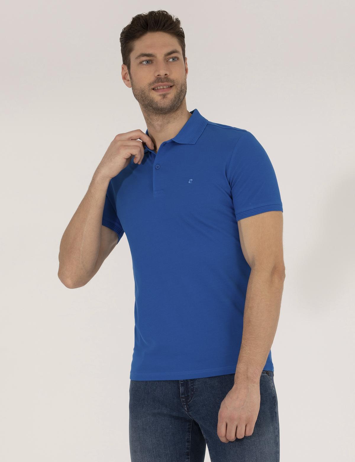 Sax Slim Fit Polo Yaka Basic Tişört