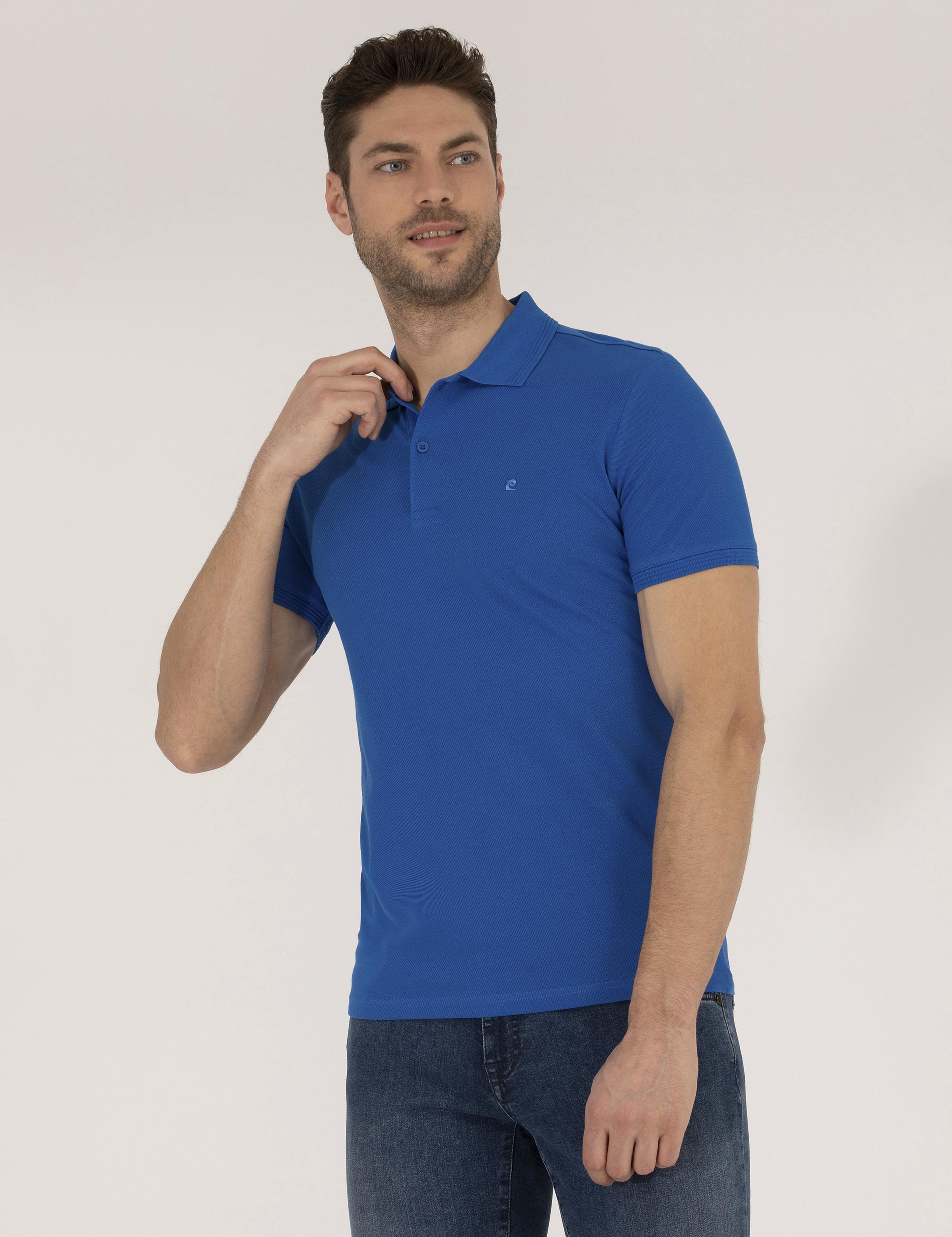 Sax Slim Fit Polo Yaka Basic Tişört