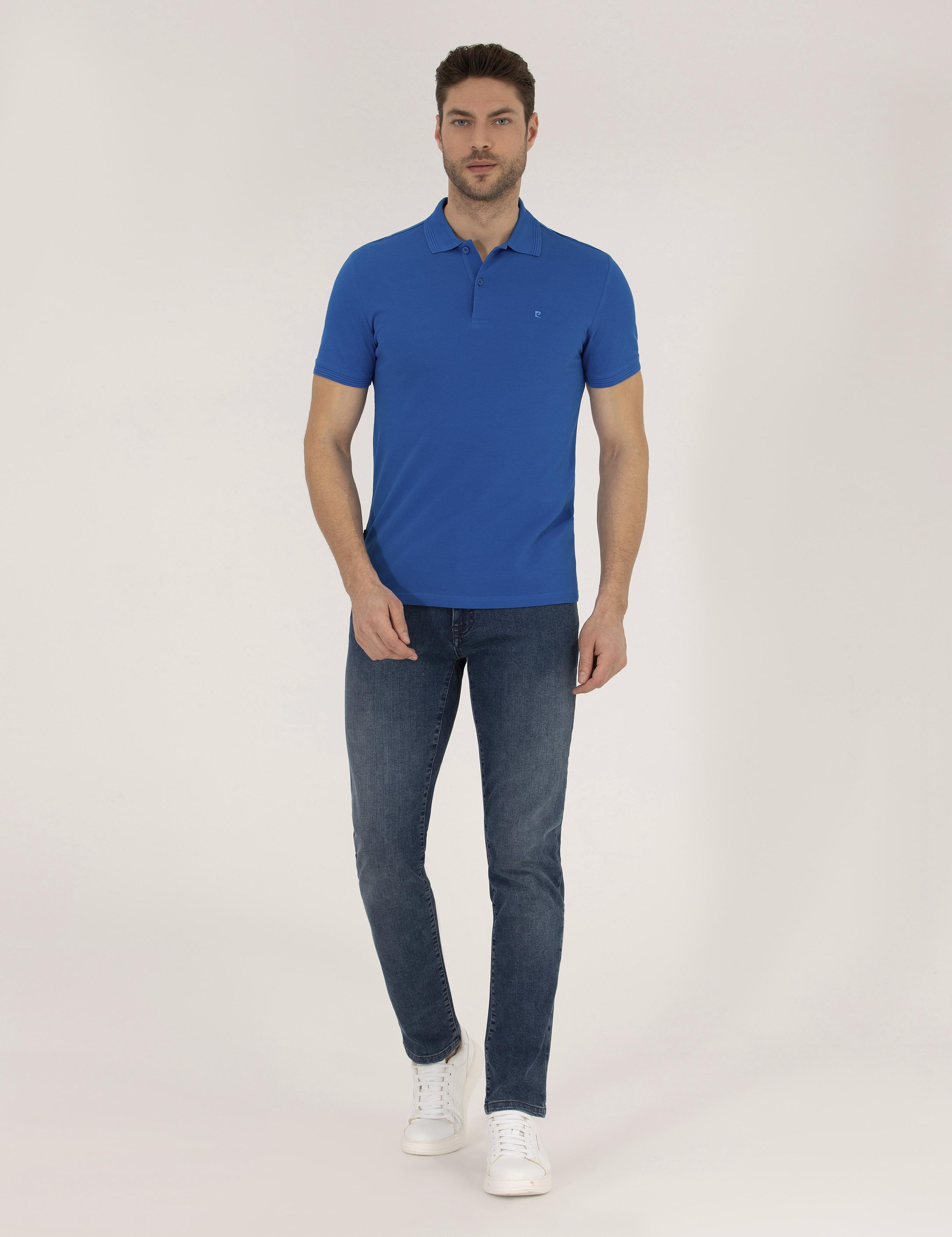 Sax Slim Fit Polo Yaka Basic Tişört
