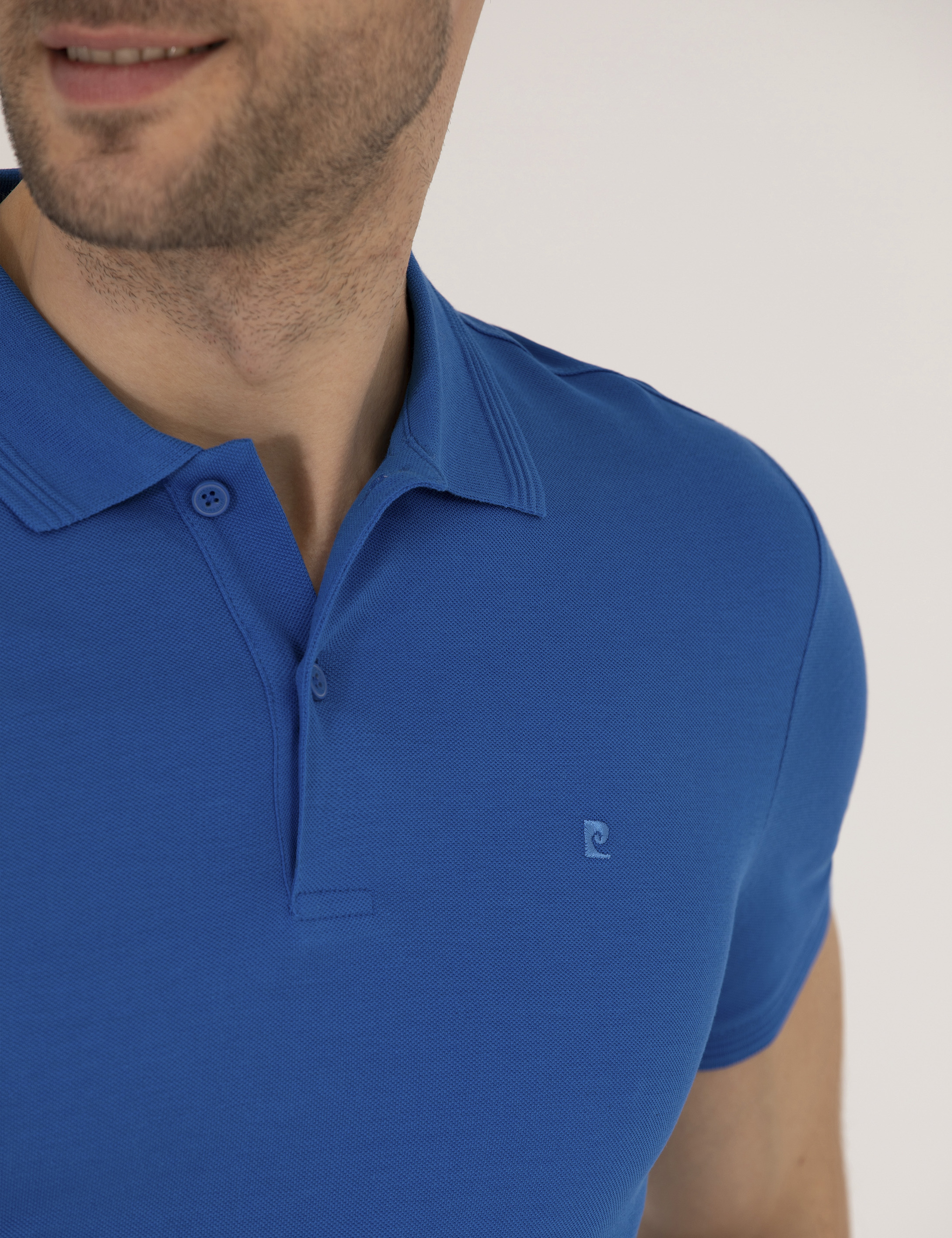 Sax Slim Fit Polo Yaka Basic Tişört - Image 7