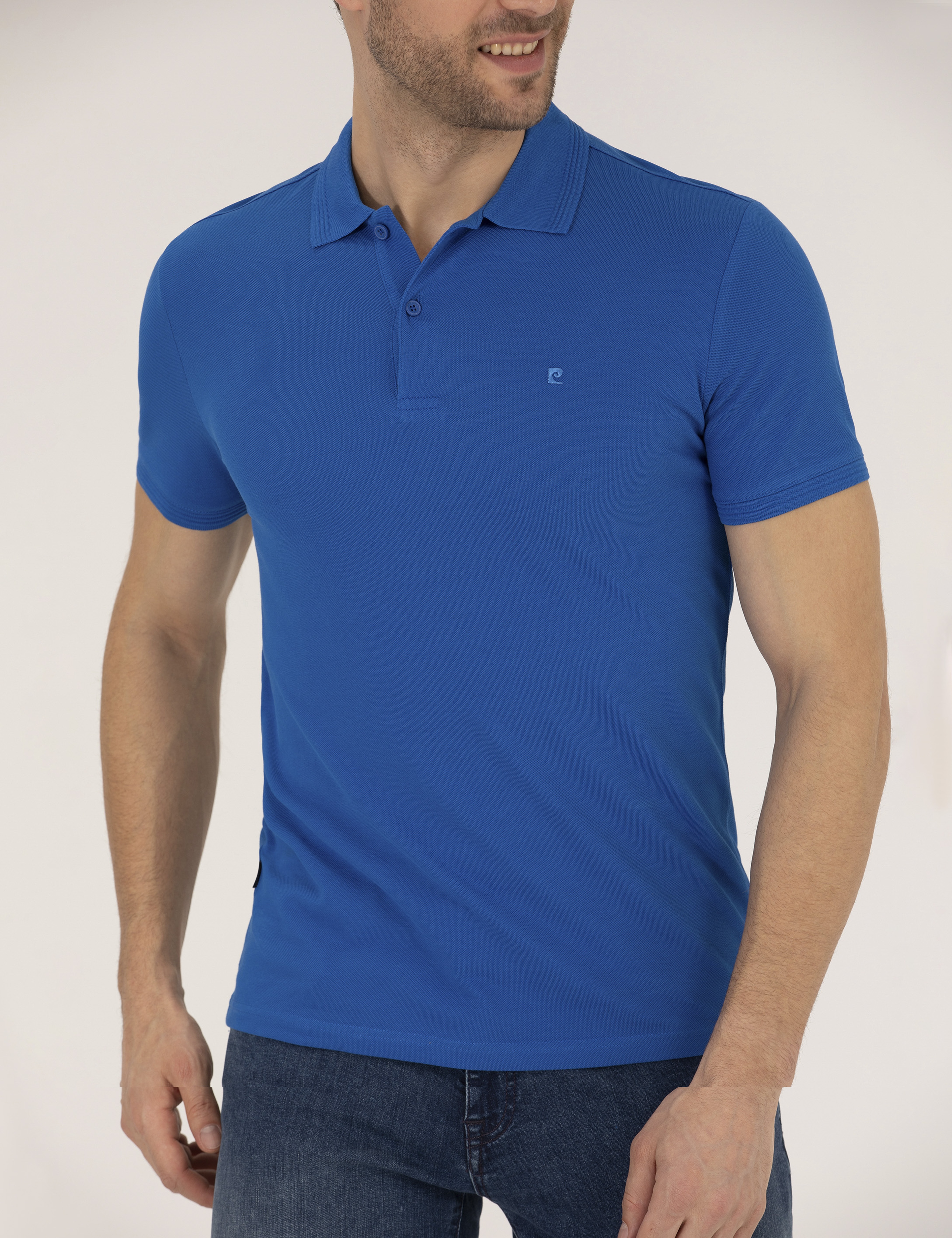 Sax Slim Fit Polo Yaka Basic Tişört