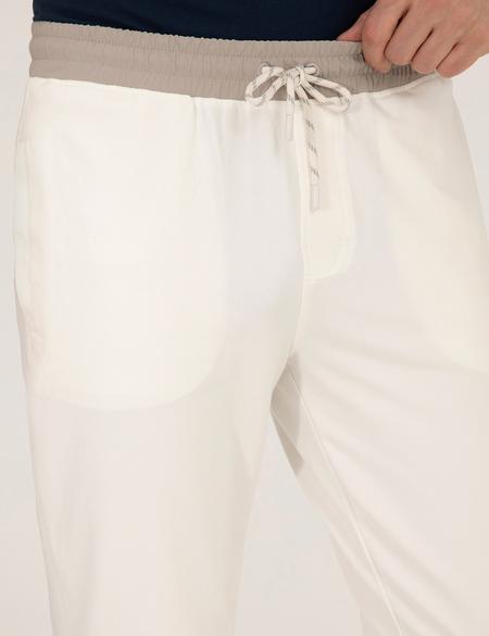 Ekru Slim Fit Eşofman Altı - 50264871036