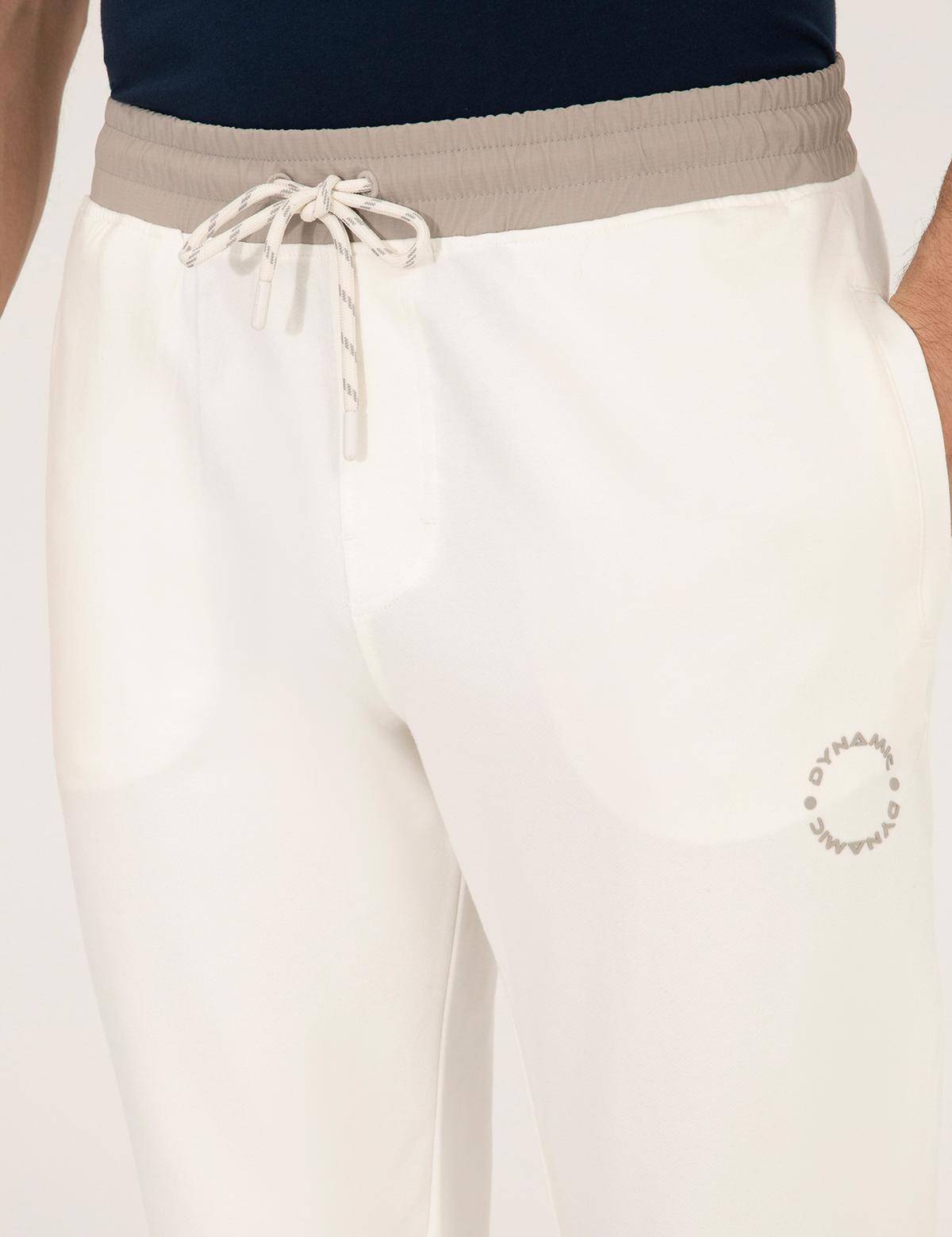 Ekru Slim Fit Eşofman Altı - 50264871036