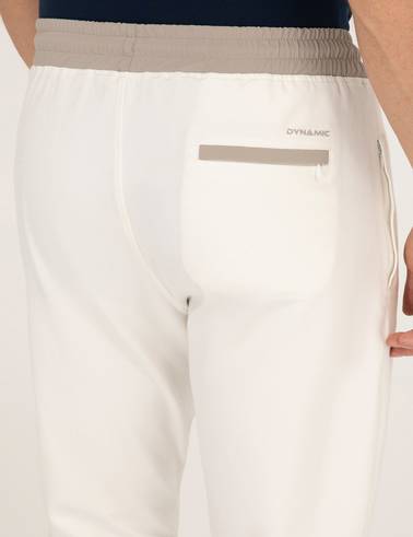 Ekru Slim Fit Eşofman Altı